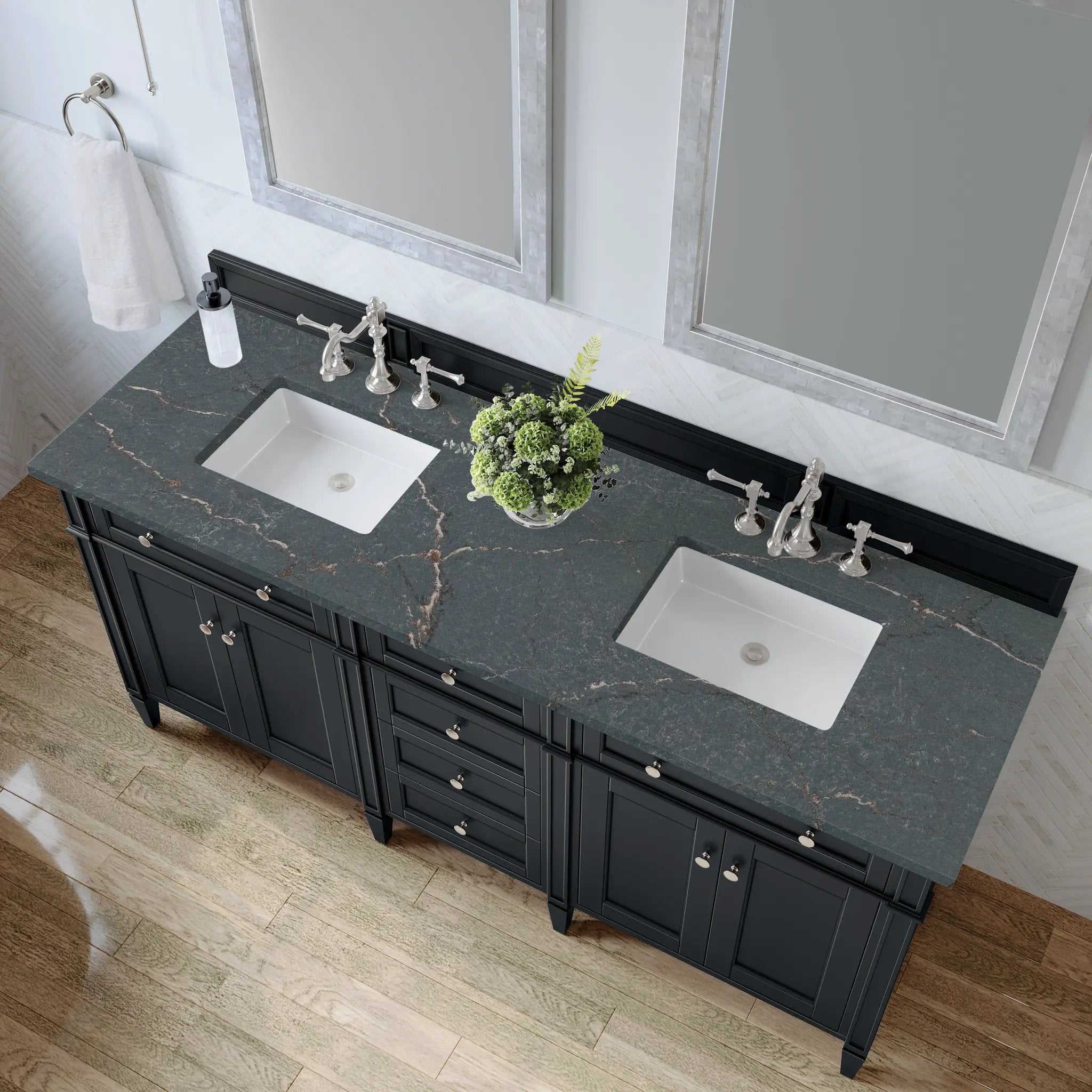 black onyx vanity