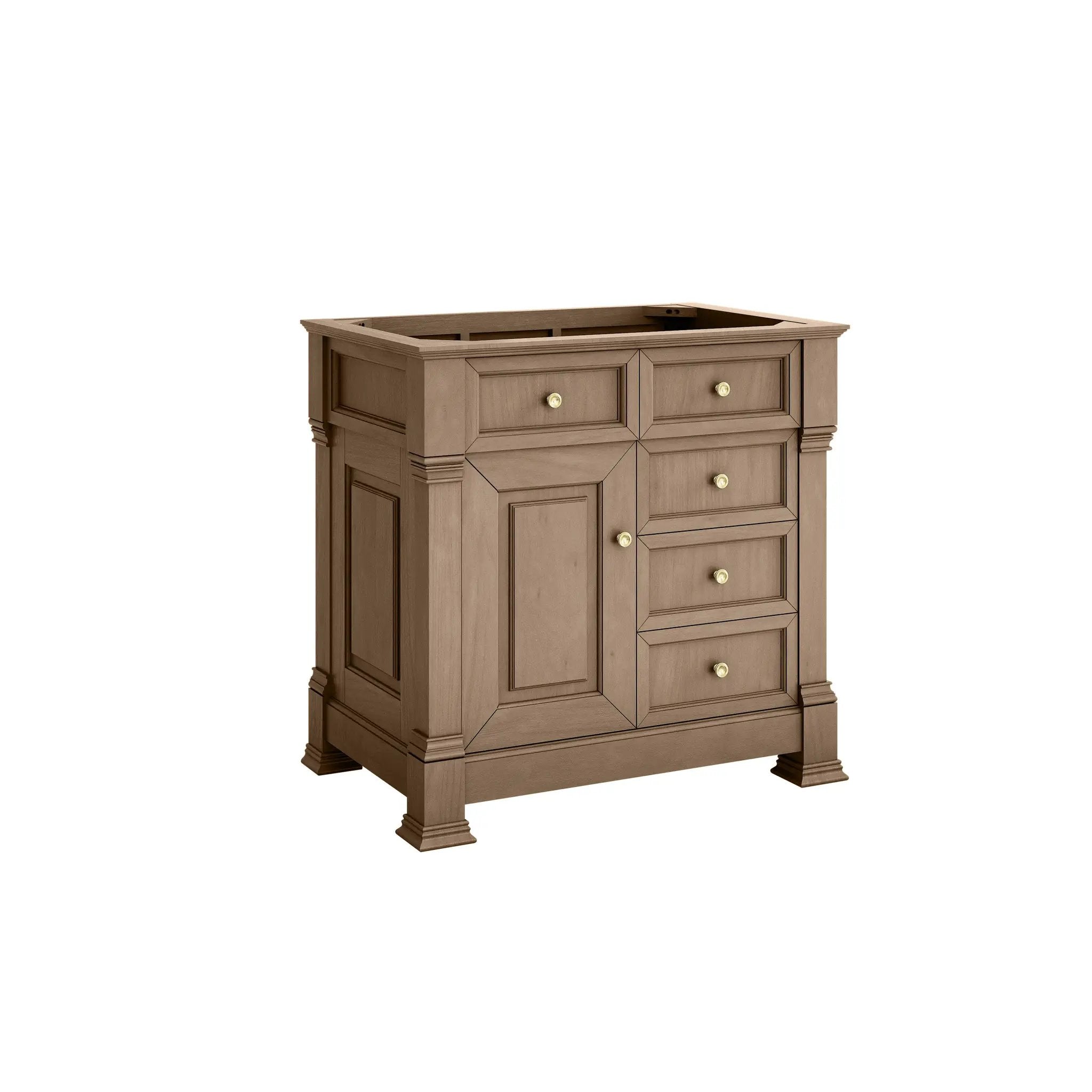 pecan vanity