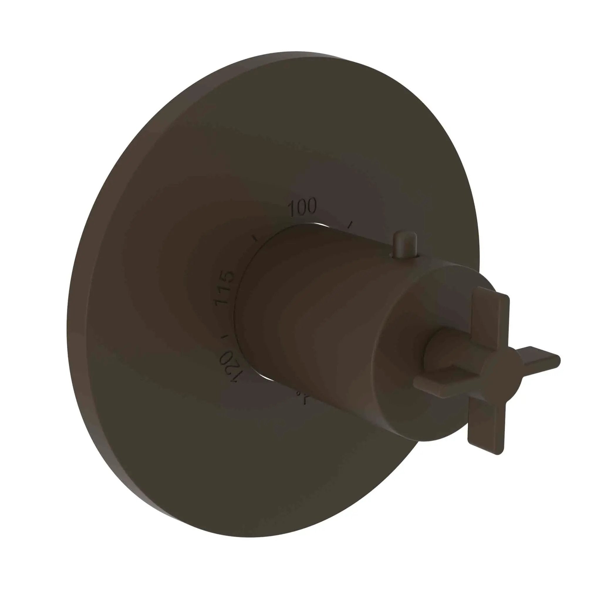 Newport Brass Tolmin 3/4" Round Thermostatic Trim Plate with Handle by Newport Brass