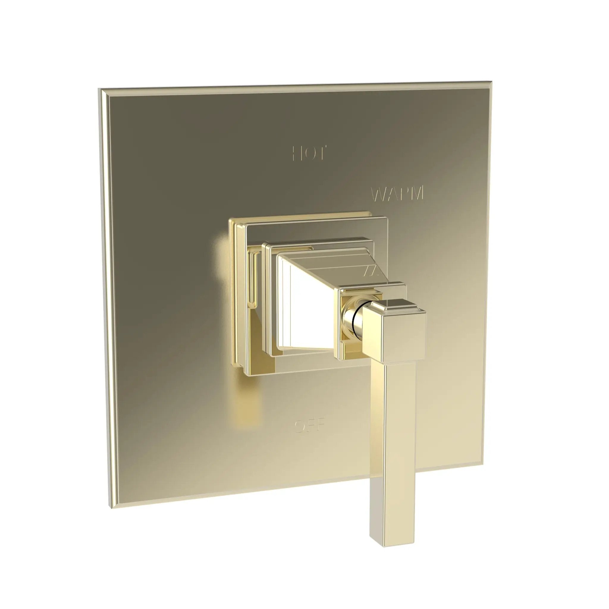 Newport Brass Malvina Balanced Pressure Shower Trim Plate with Handle. Less showerhead, arm and flange. by Newport Brass