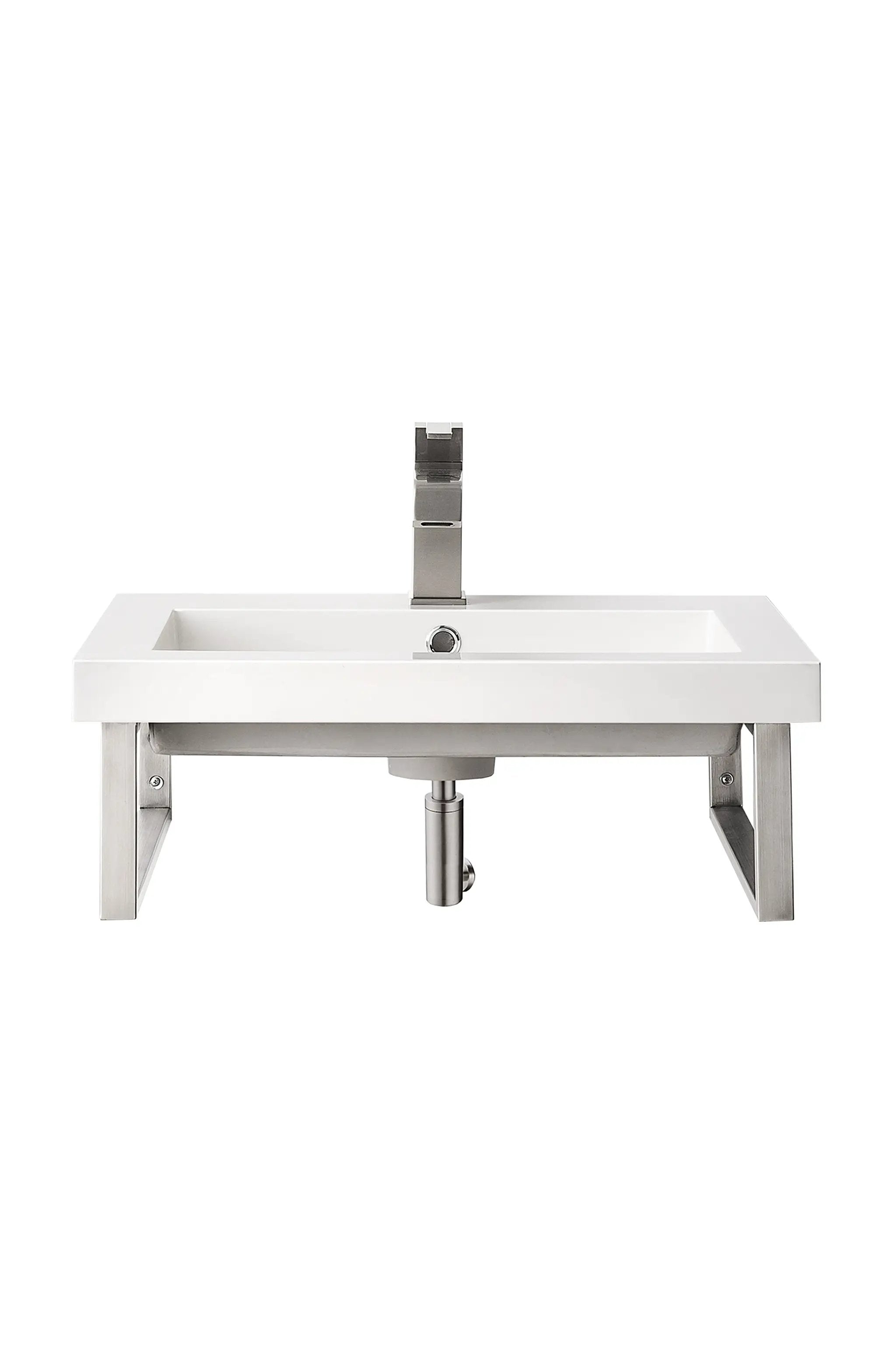 brushed nickel wall bracket