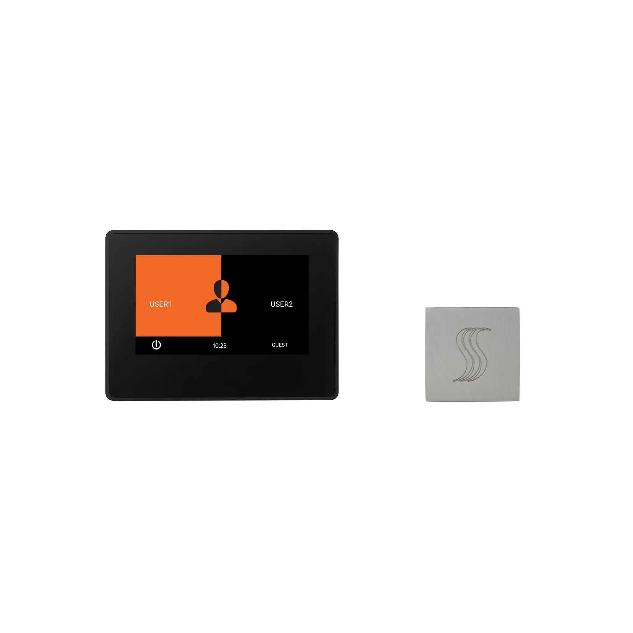 Thermasol ThermaTouch 7" Control and Steam Head Kit Square by Thermasol