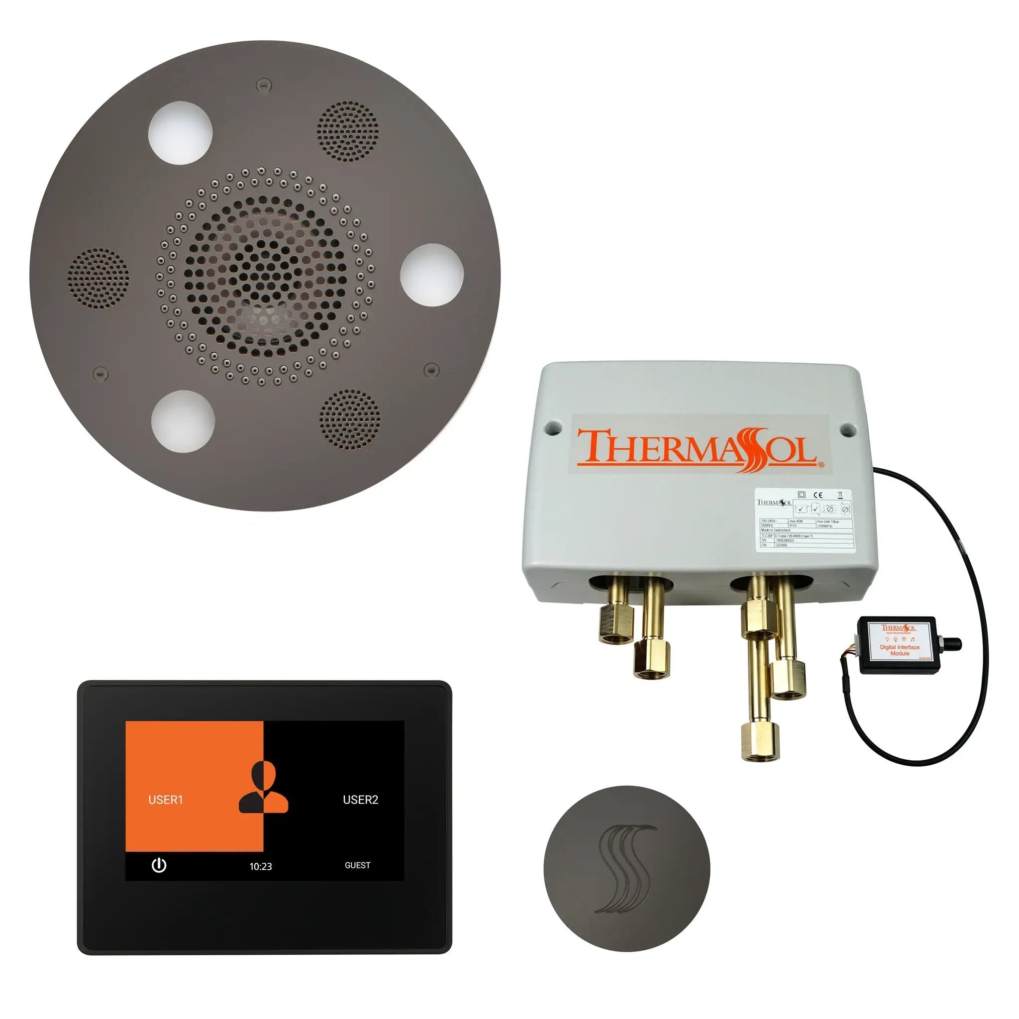 Thermasol The Total Wellness Package with 7" ThermaTouch Round by Thermasol
