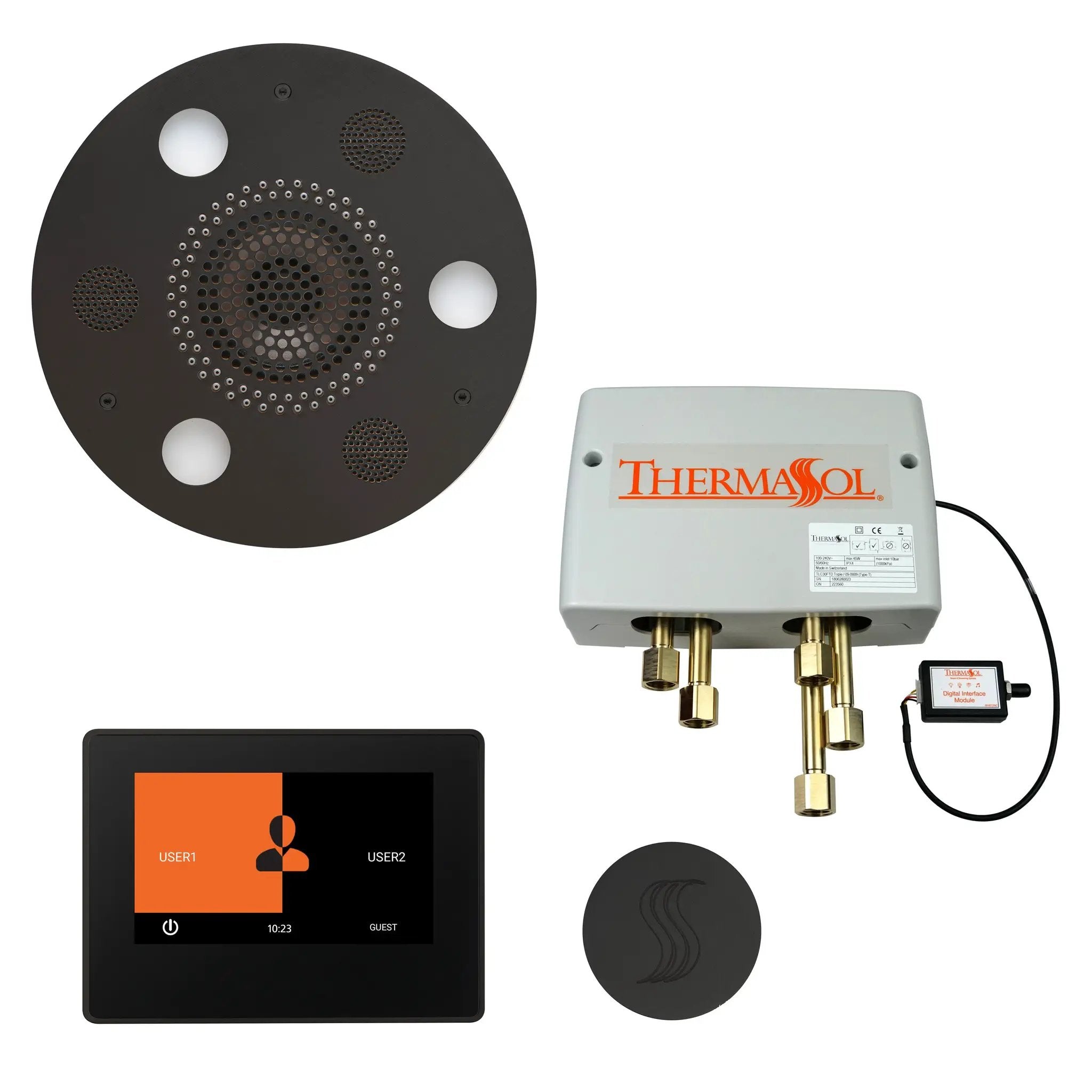 Thermasol The Total Wellness Package with 7" ThermaTouch Round by Thermasol