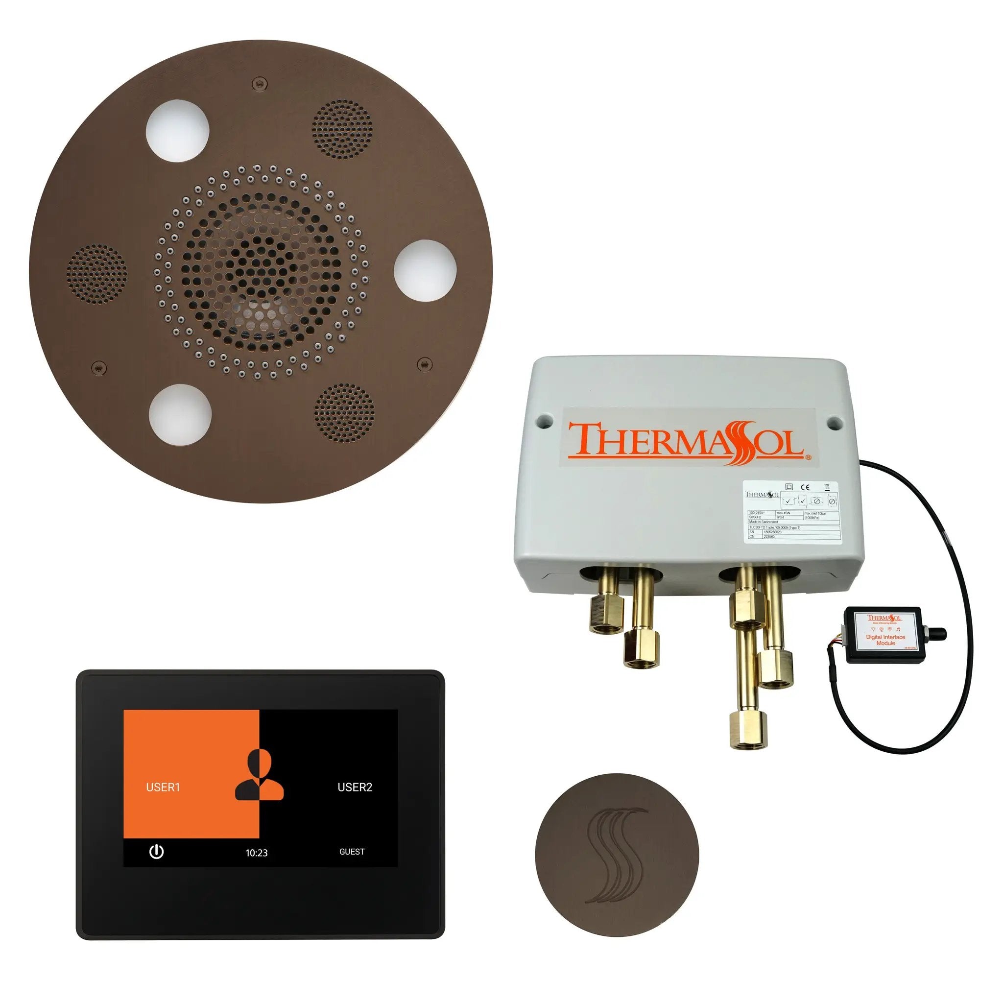 Thermasol The Total Wellness Package with 7" ThermaTouch Round by Thermasol