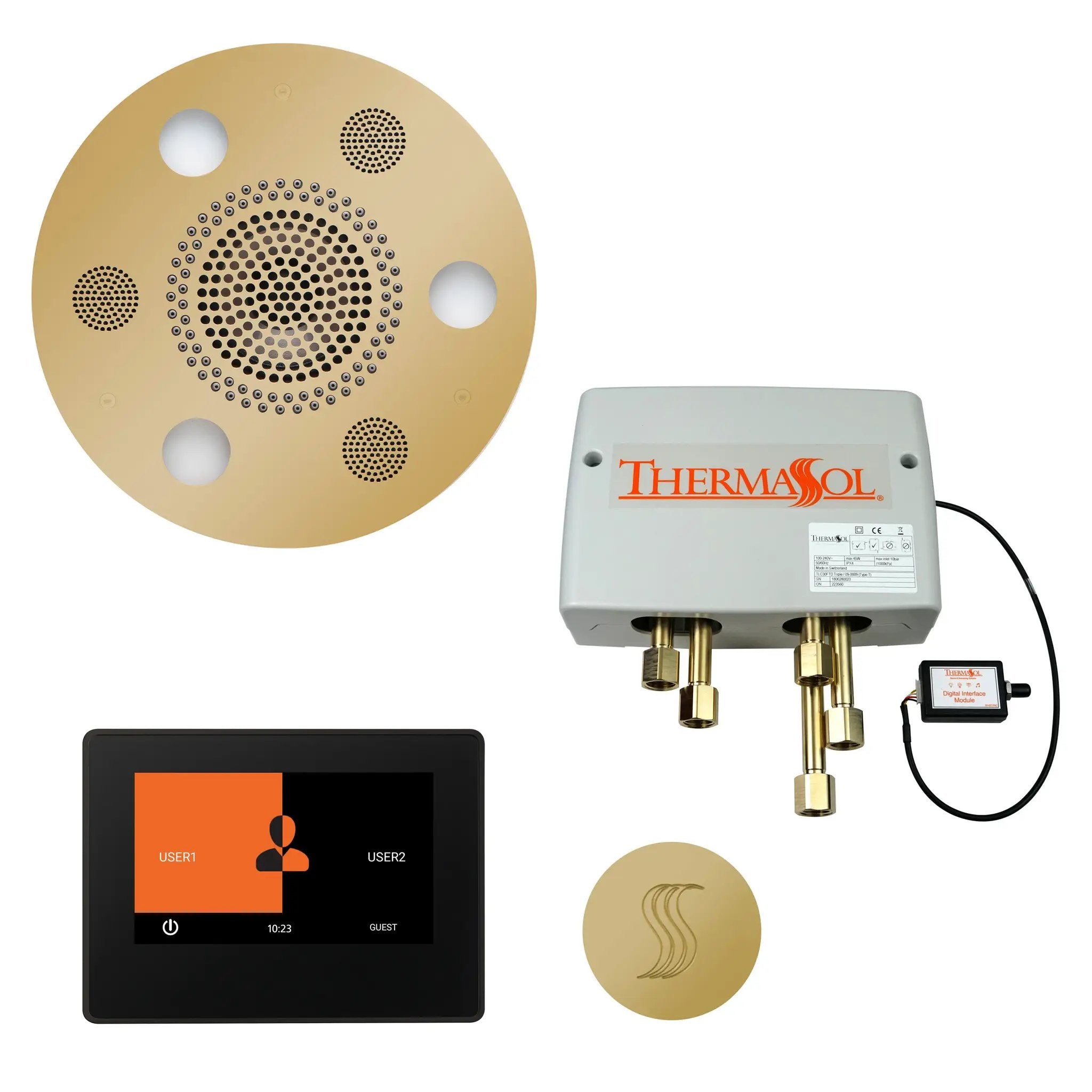 Thermasol The Total Wellness Package with 7" ThermaTouch Round by Thermasol