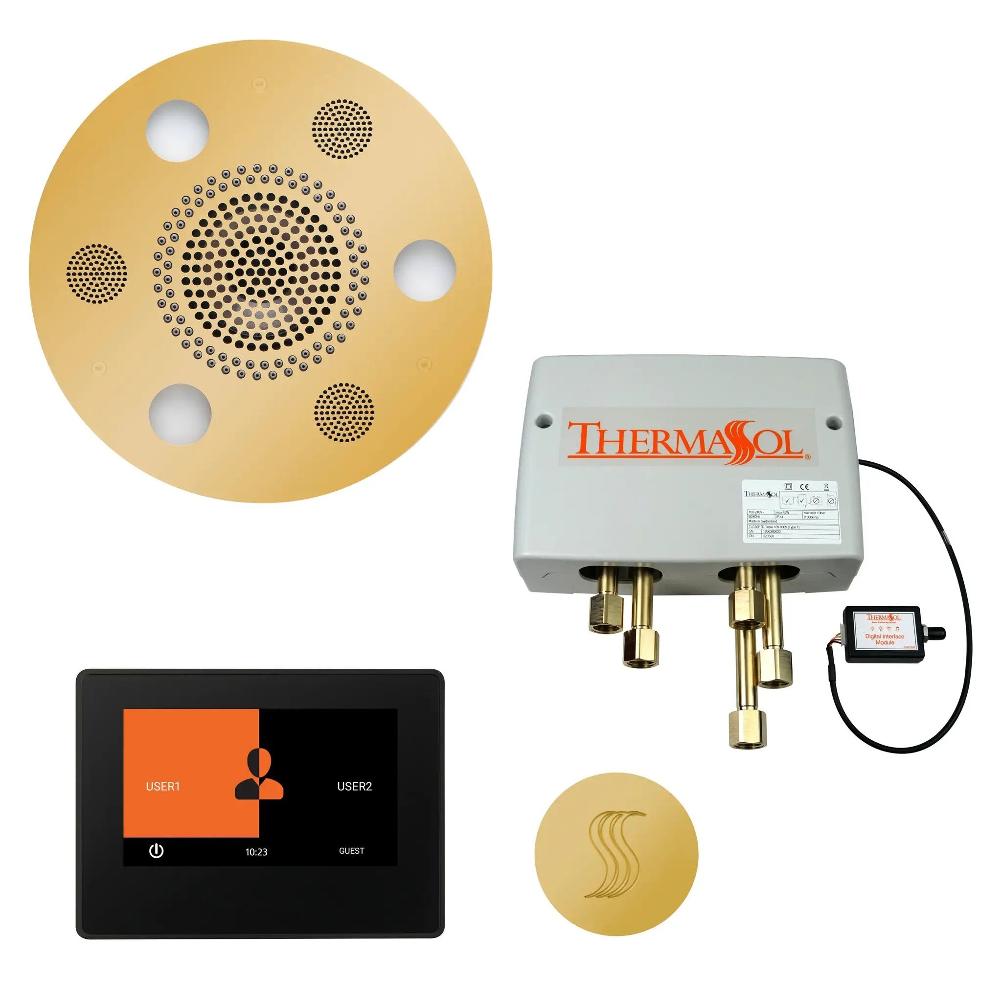 Thermasol The Total Wellness Package with 7" ThermaTouch Round by Thermasol
