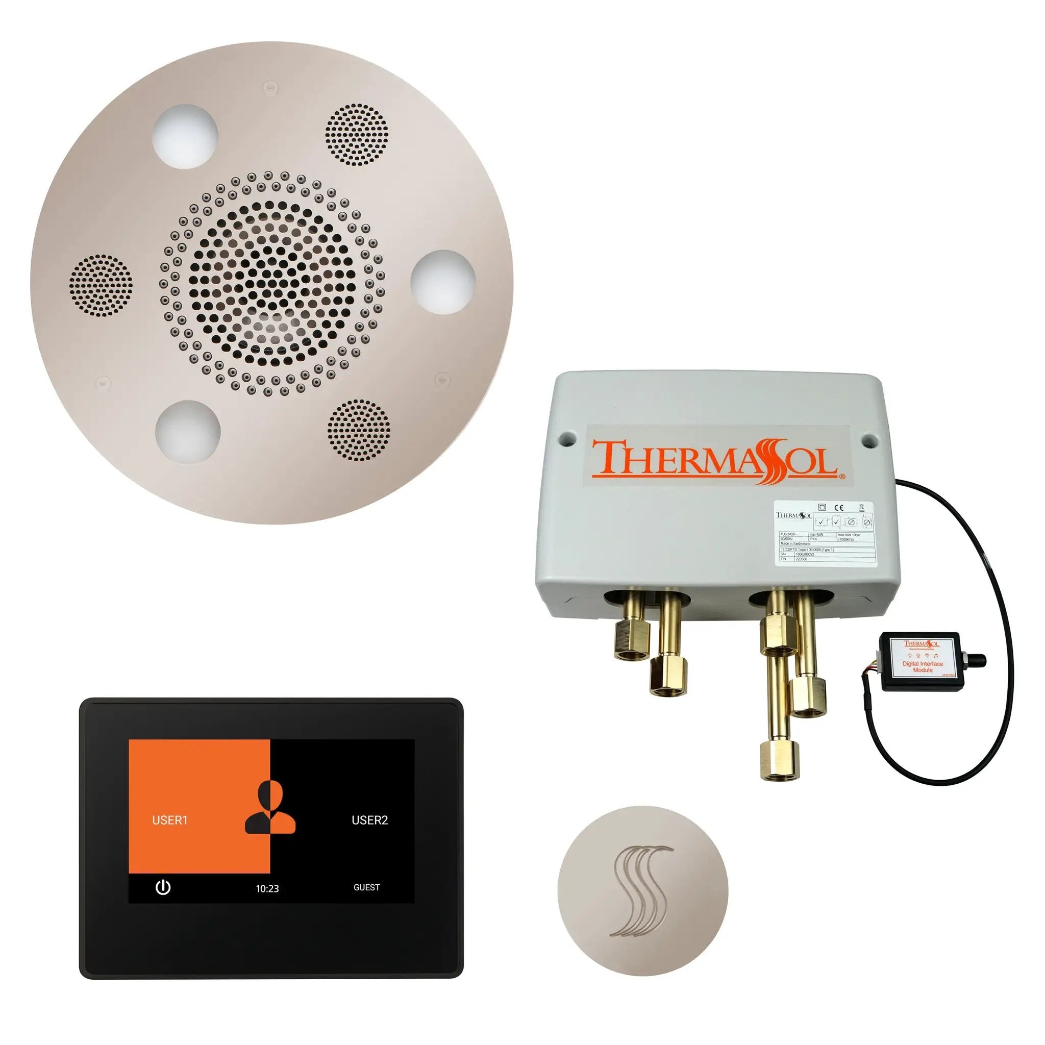 Thermasol The Total Wellness Package with 7" ThermaTouch Round by Thermasol