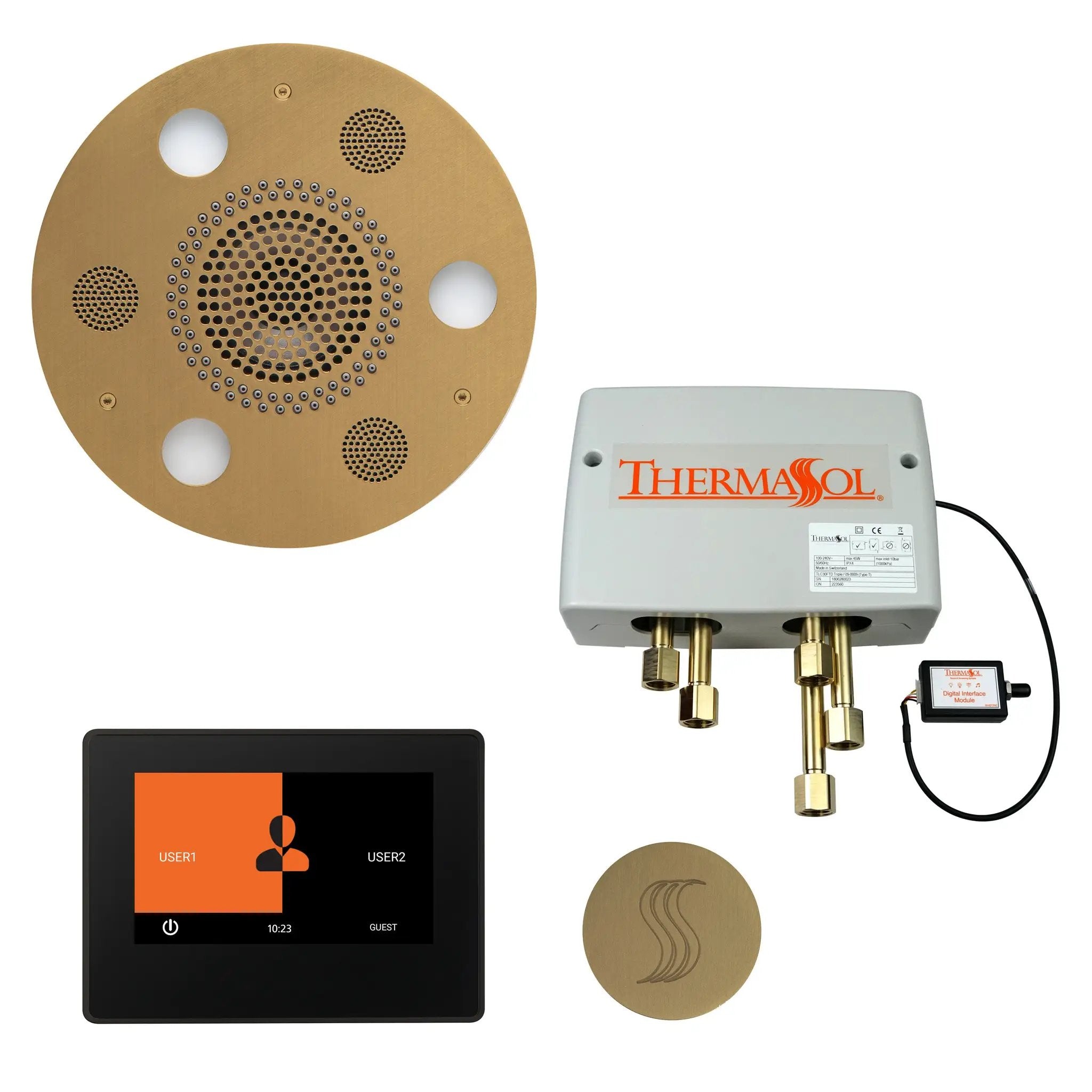 Thermasol The Total Wellness Package with 7" ThermaTouch Round by Thermasol