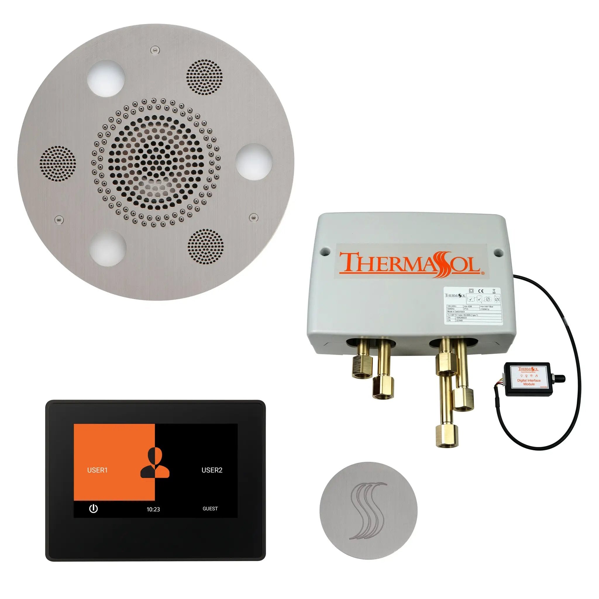 Thermasol The Total Wellness Package with 7" ThermaTouch Round by Thermasol
