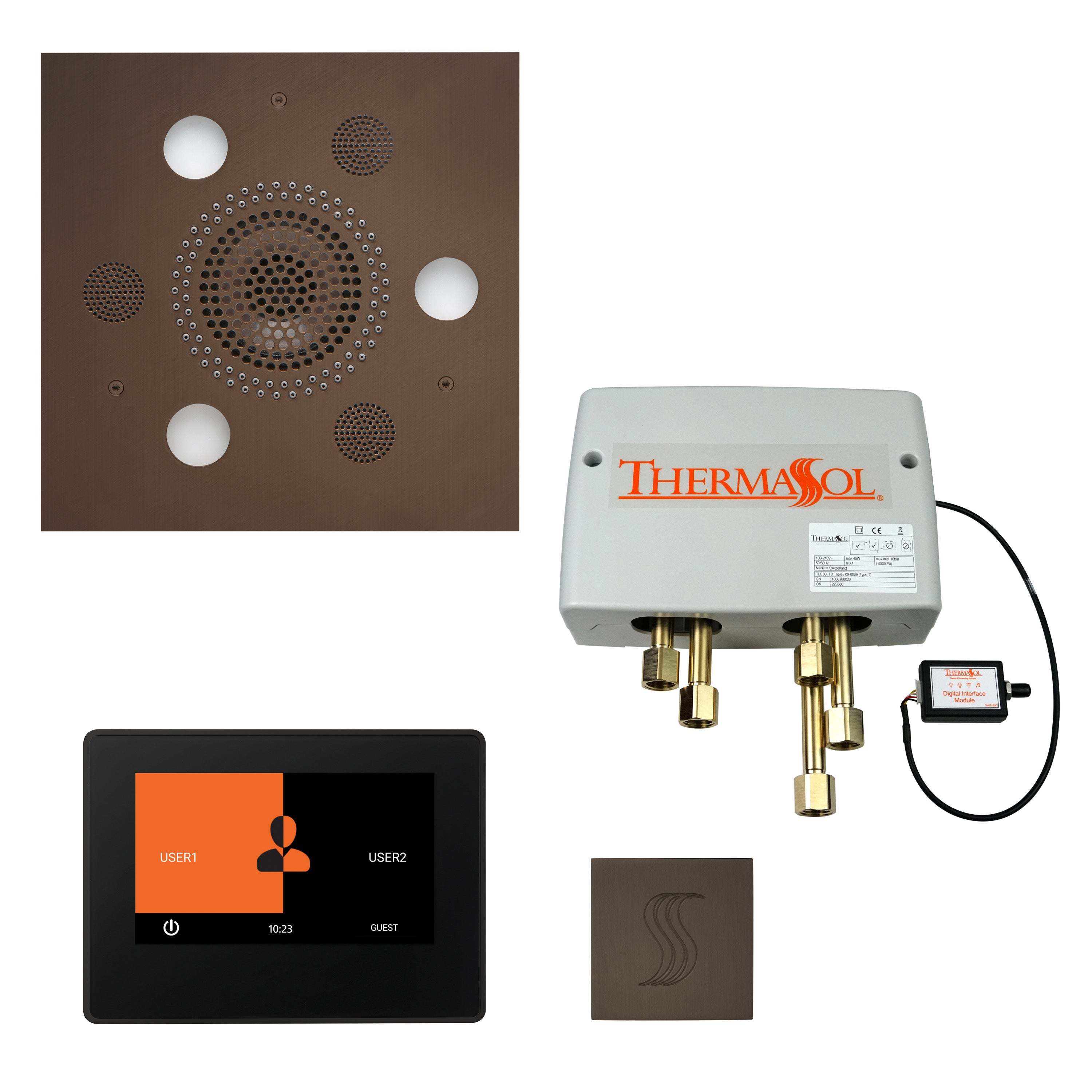 Thermasol The Total Wellness Package with 7" ThermaTouch and Square
