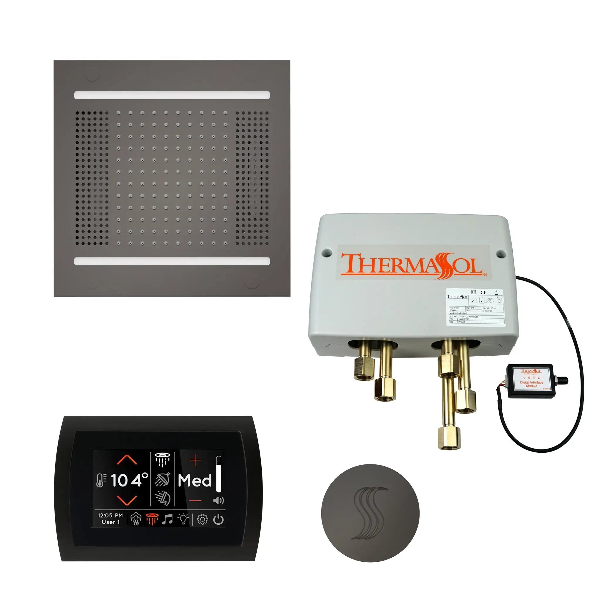 Thermasol The Total Wellness Package Hydrovive14 with SignaTouch Round by Thermasol