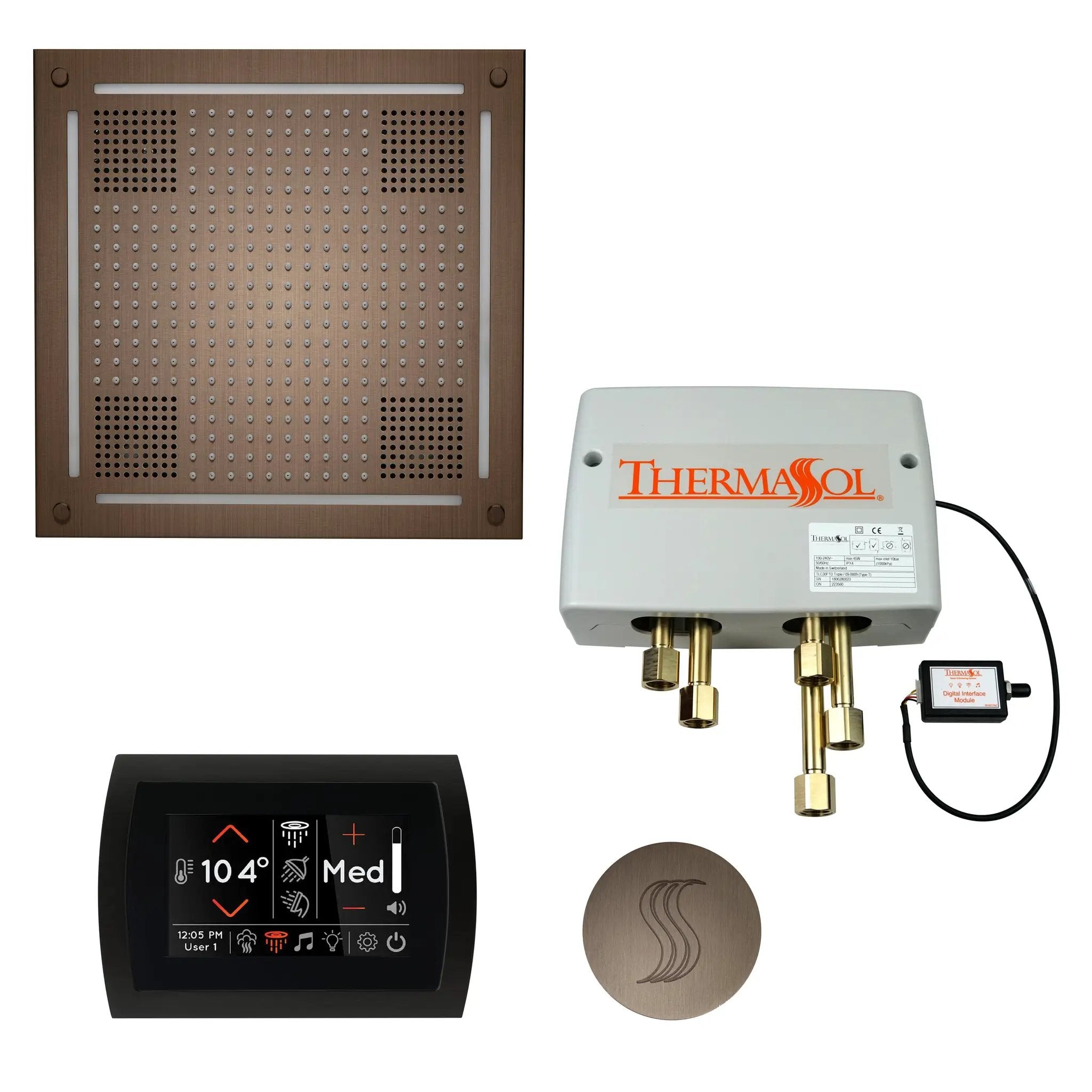Thermasol The Total Wellness Package Hydrovive with SignaTouch Round by Thermasol