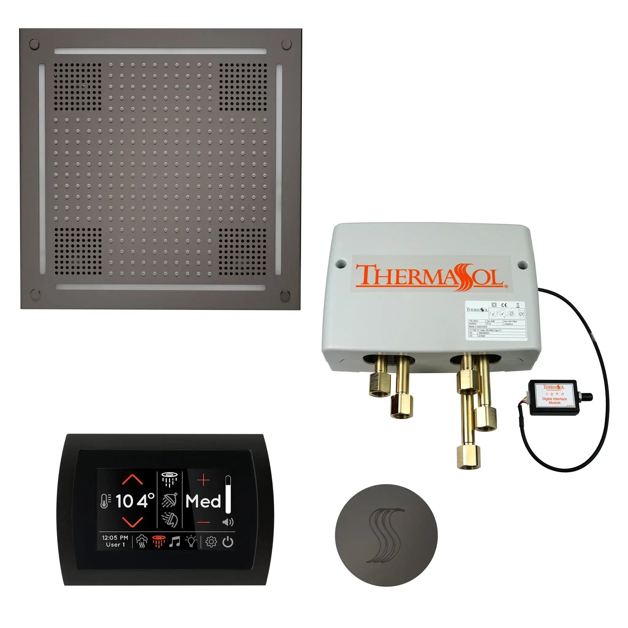 Thermasol The Total Wellness Package Hydrovive with SignaTouch Round by Thermasol