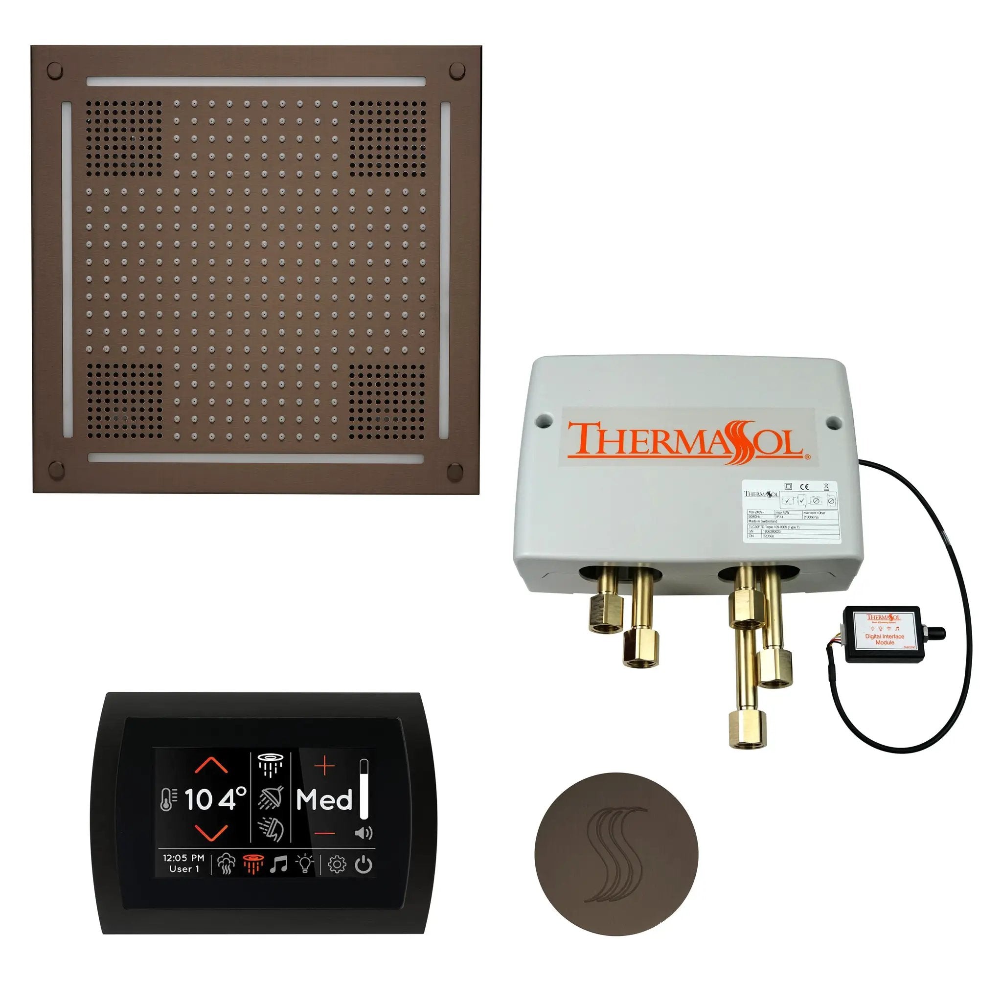 Thermasol The Total Wellness Package Hydrovive with SignaTouch Round by Thermasol