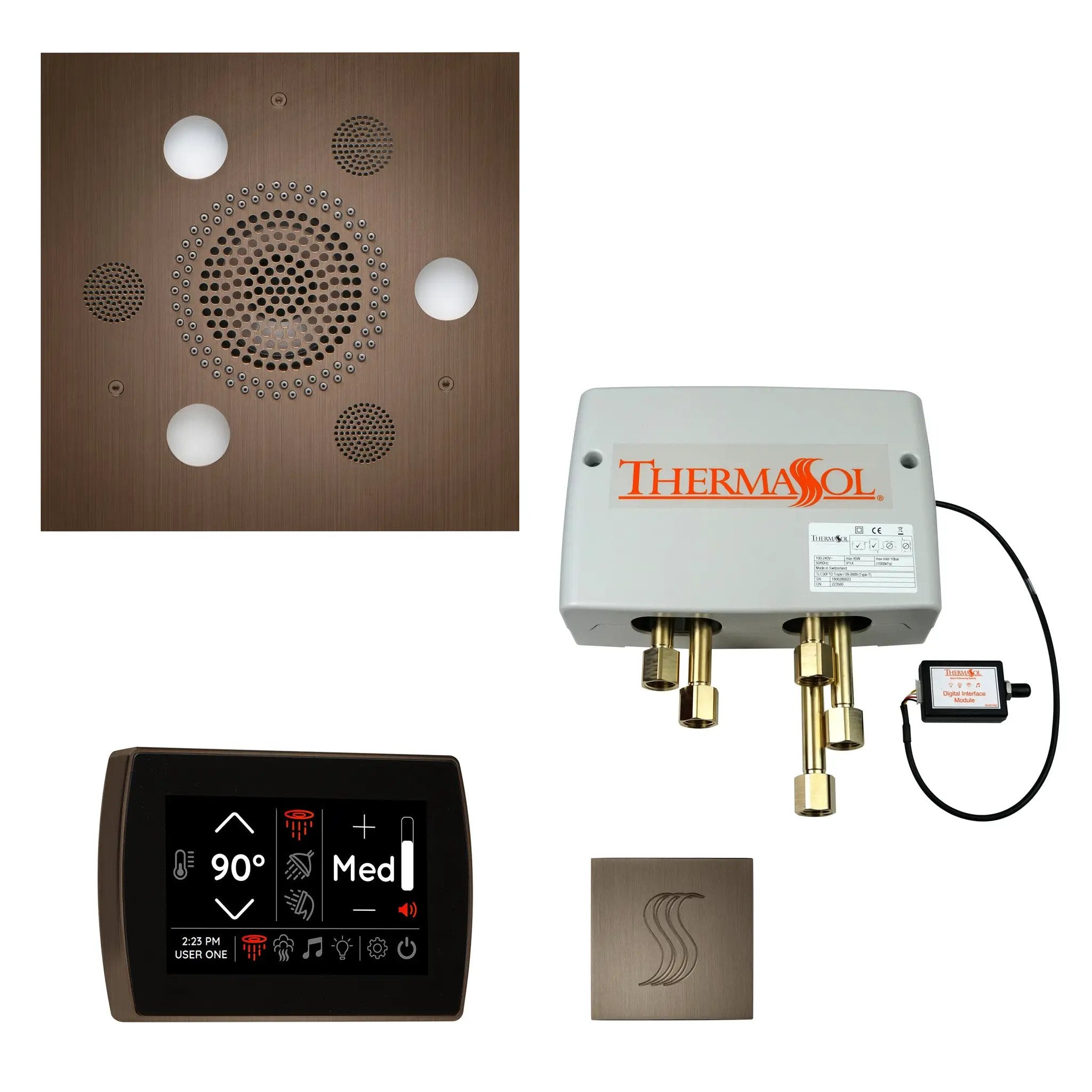 Thermasol The Total Wellness Package with SignaTouch Square by Thermasol