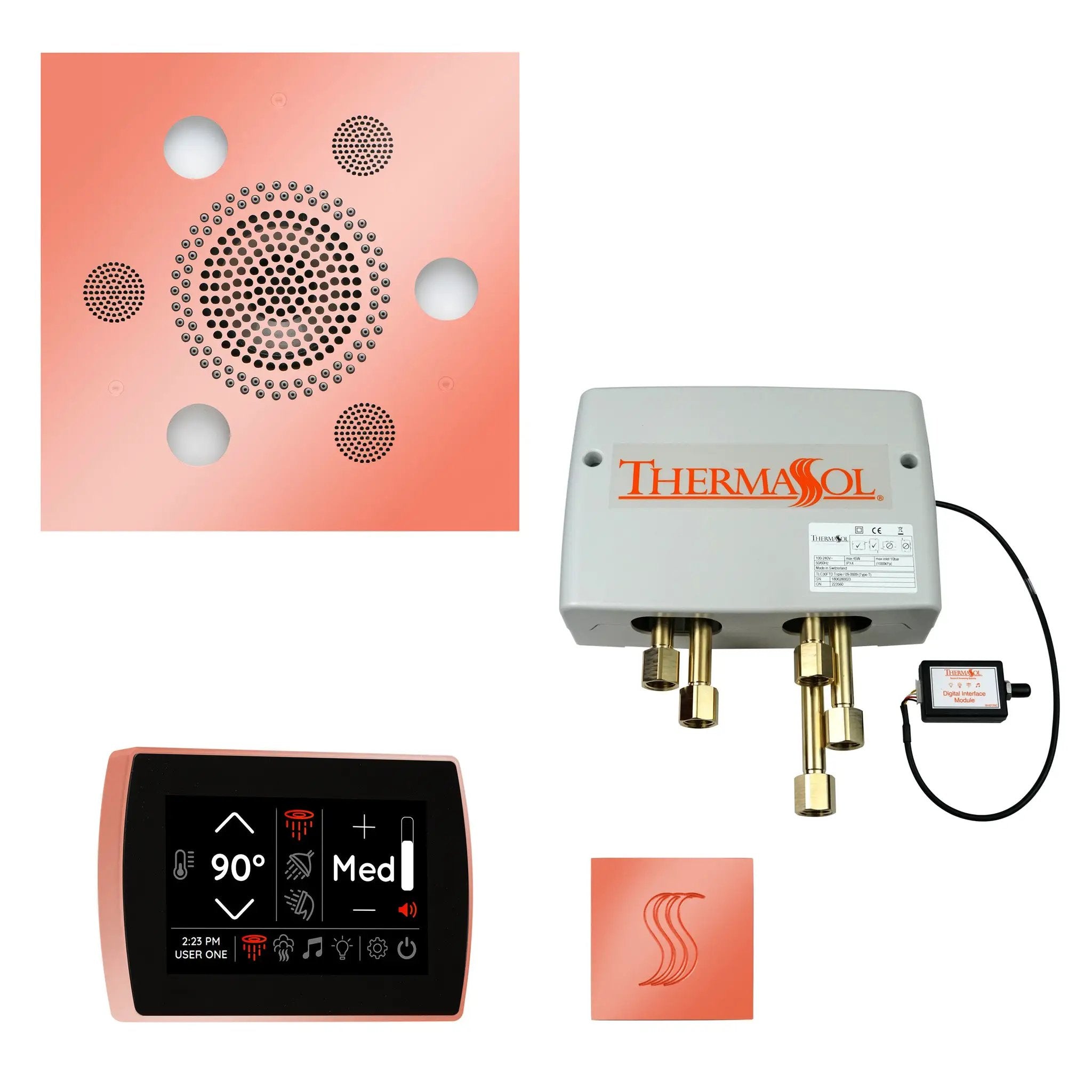 Thermasol The Total Wellness Package with SignaTouch Square by Thermasol