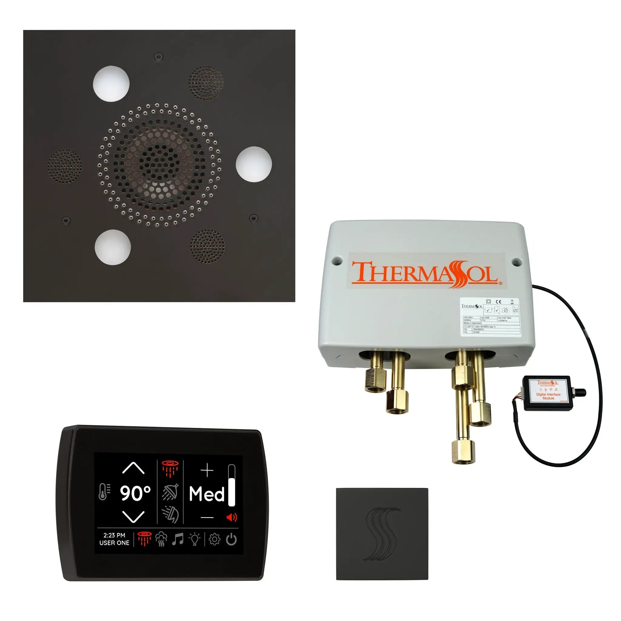 Thermasol The Total Wellness Package with SignaTouch Square by Thermasol