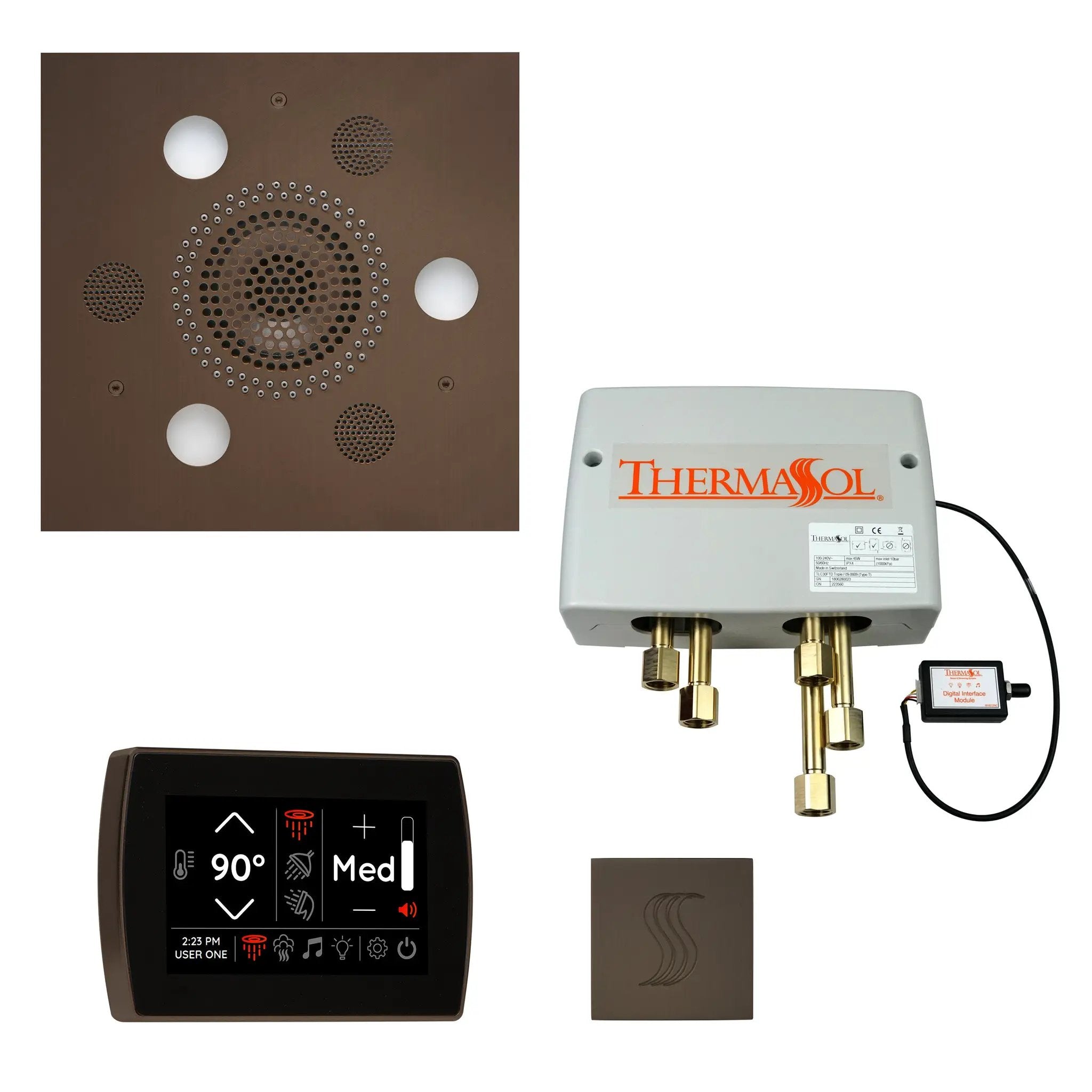 Thermasol The Total Wellness Package with SignaTouch Square by Thermasol