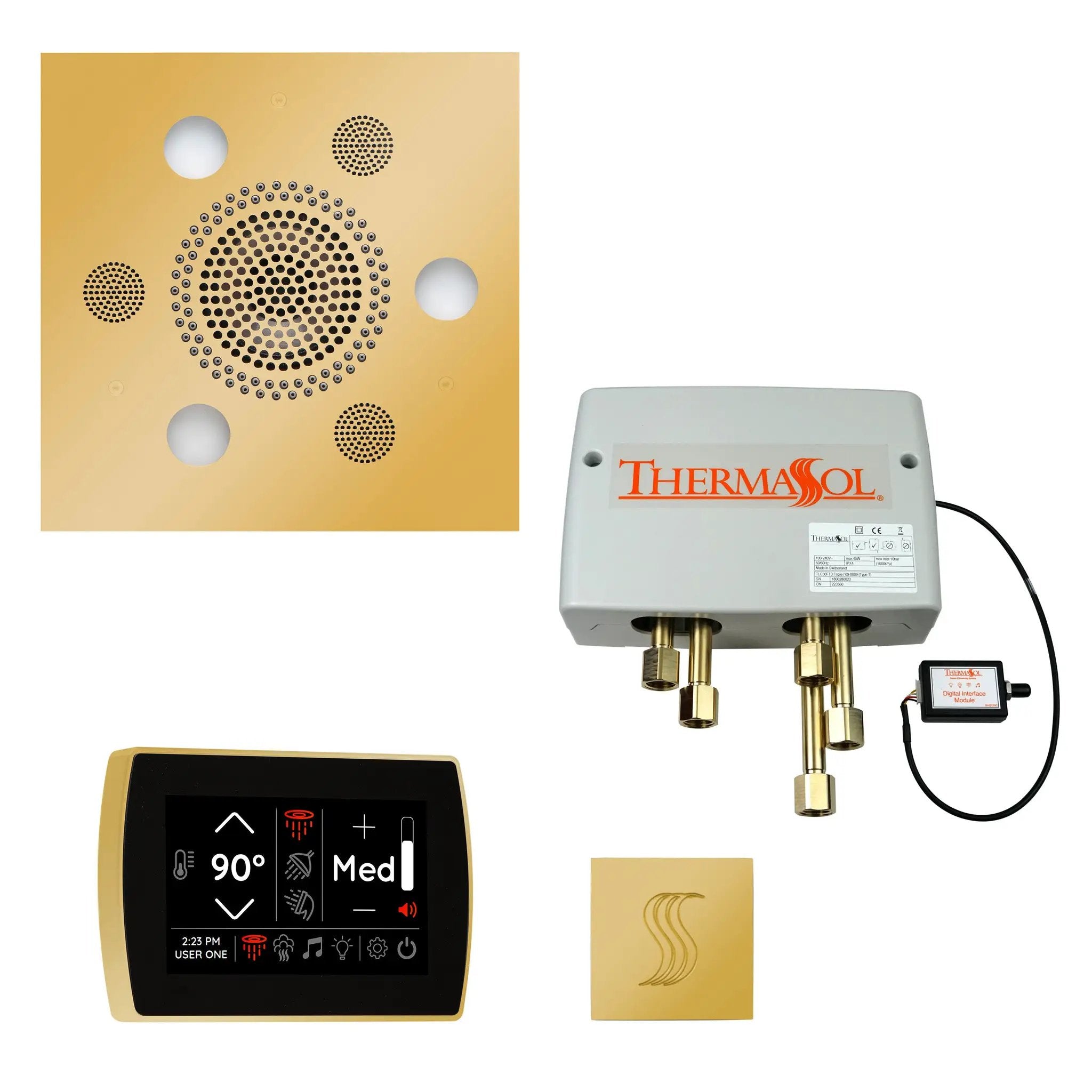 Thermasol The Total Wellness Package with SignaTouch Square by Thermasol