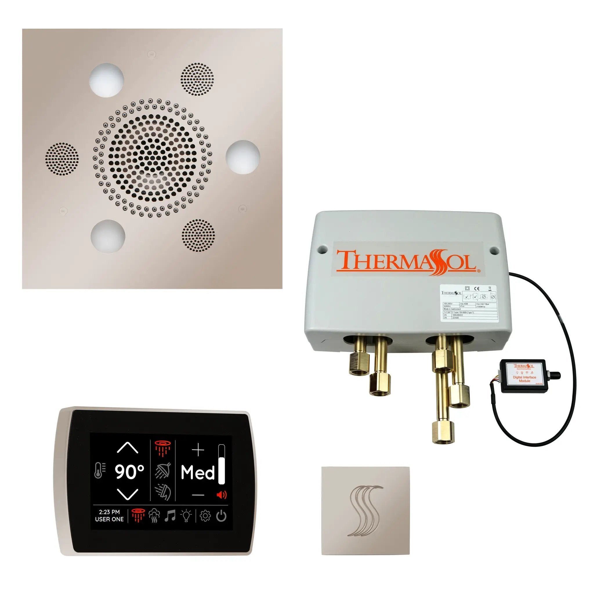 Thermasol The Total Wellness Package with SignaTouch Square by Thermasol