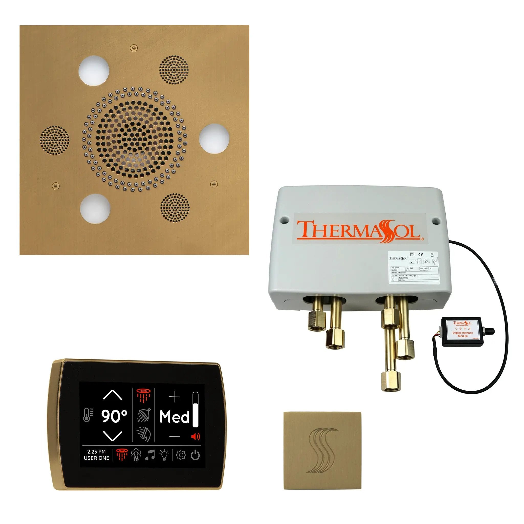 Thermasol The Total Wellness Package with SignaTouch Square by Thermasol