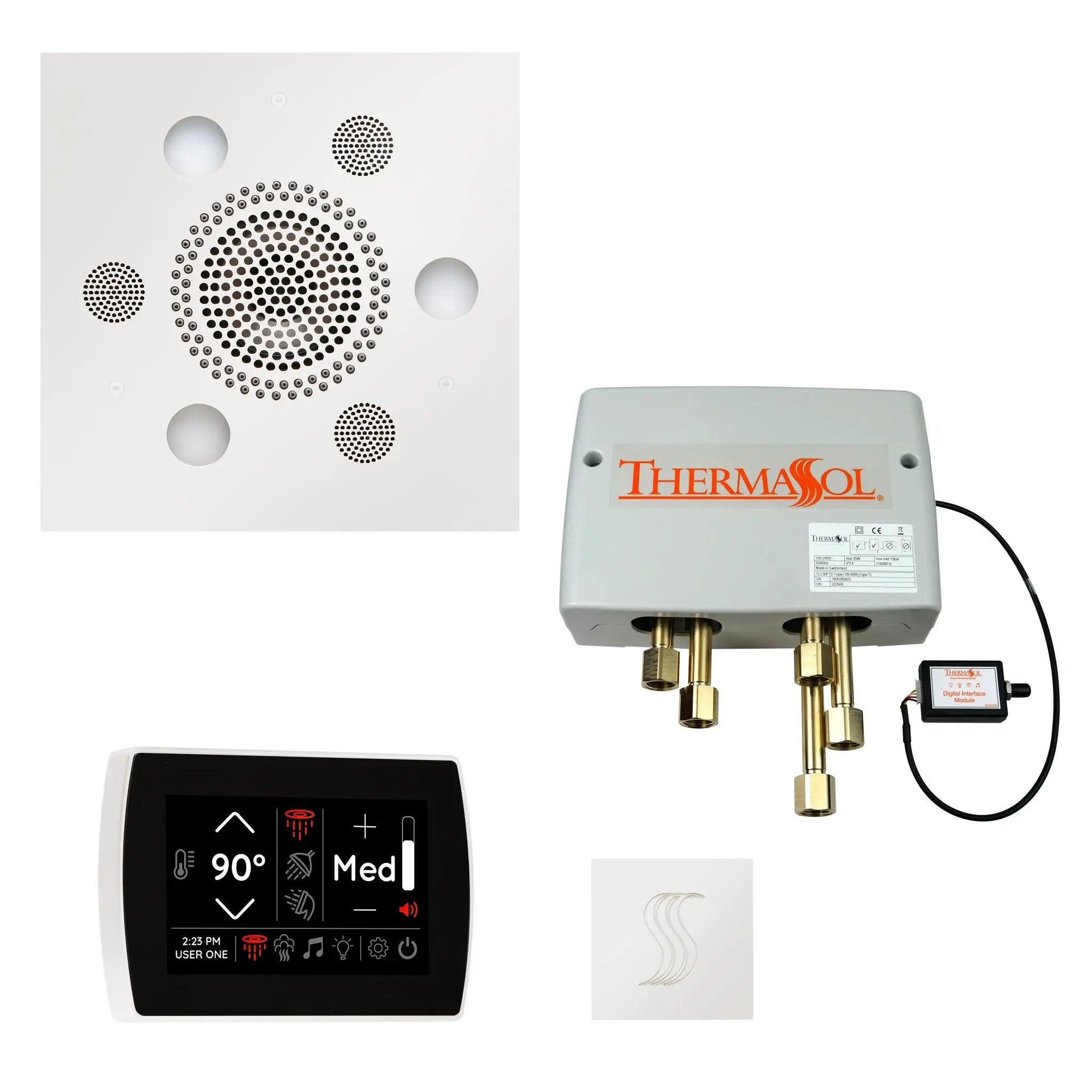 Thermasol The Total Wellness Package with SignaTouch Square by Thermasol