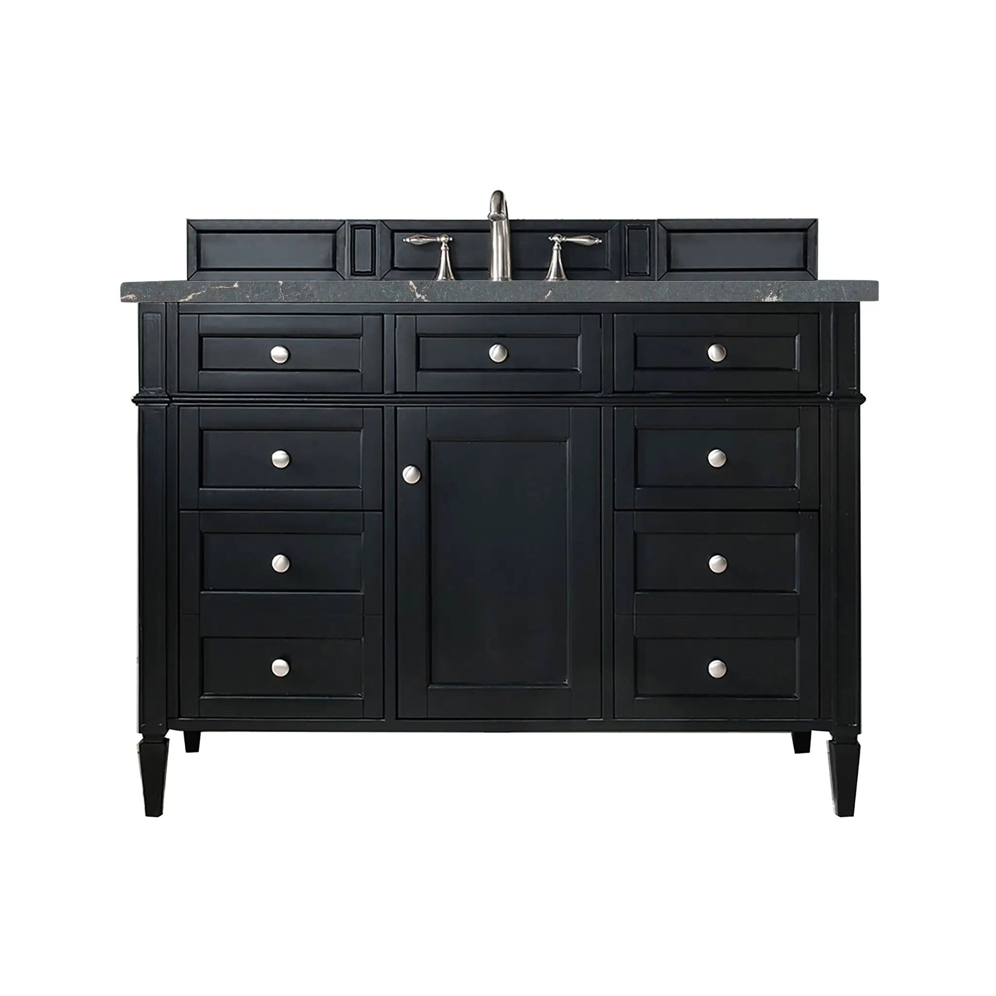 James Martin Brittany 48" Single Vanity Set - Black Onyx by James Martin Vanities