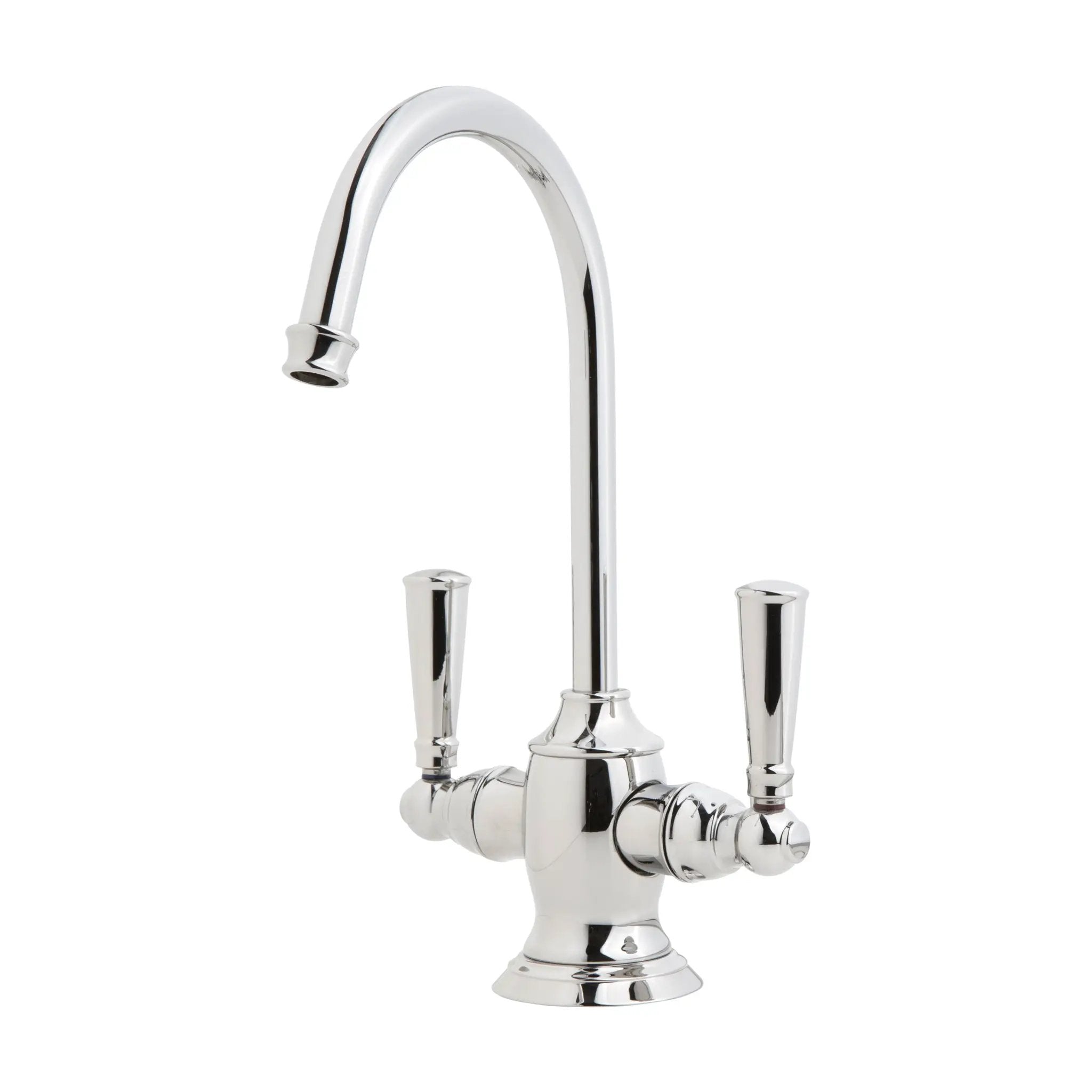 polished chrome water dispenser