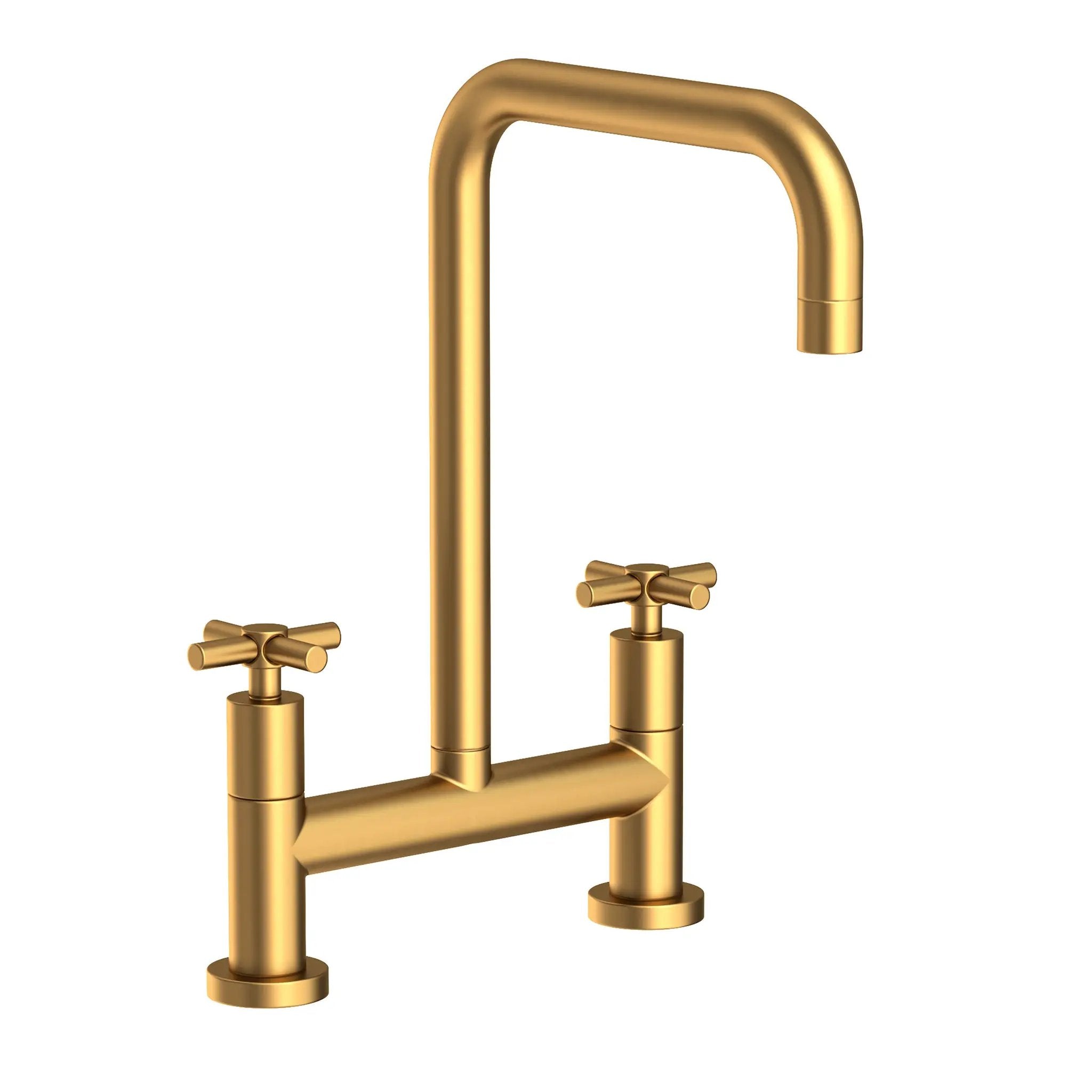 Newport Brass East Square Kitchen Bridge Faucet by Newport Brass