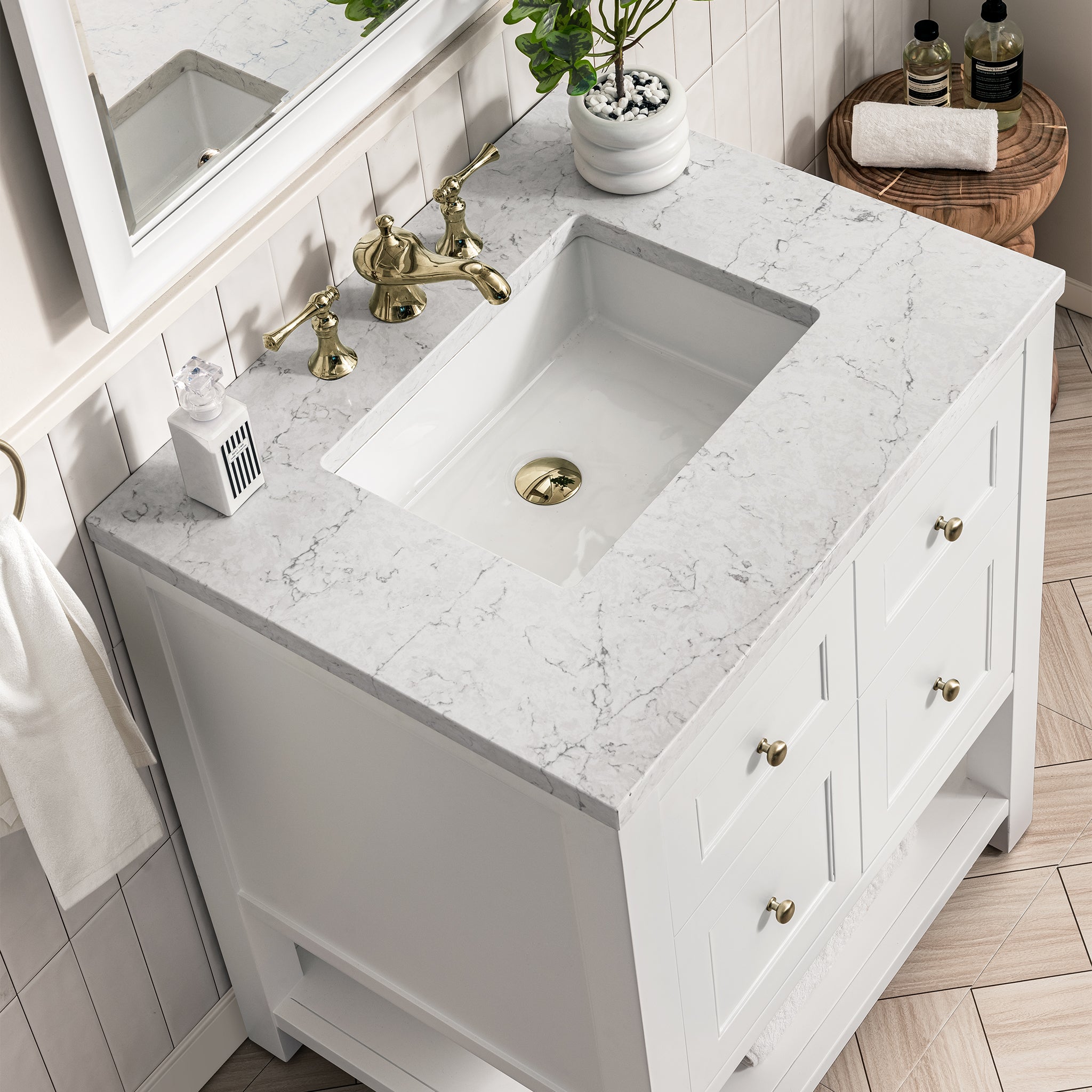 arctic fall top vanity
