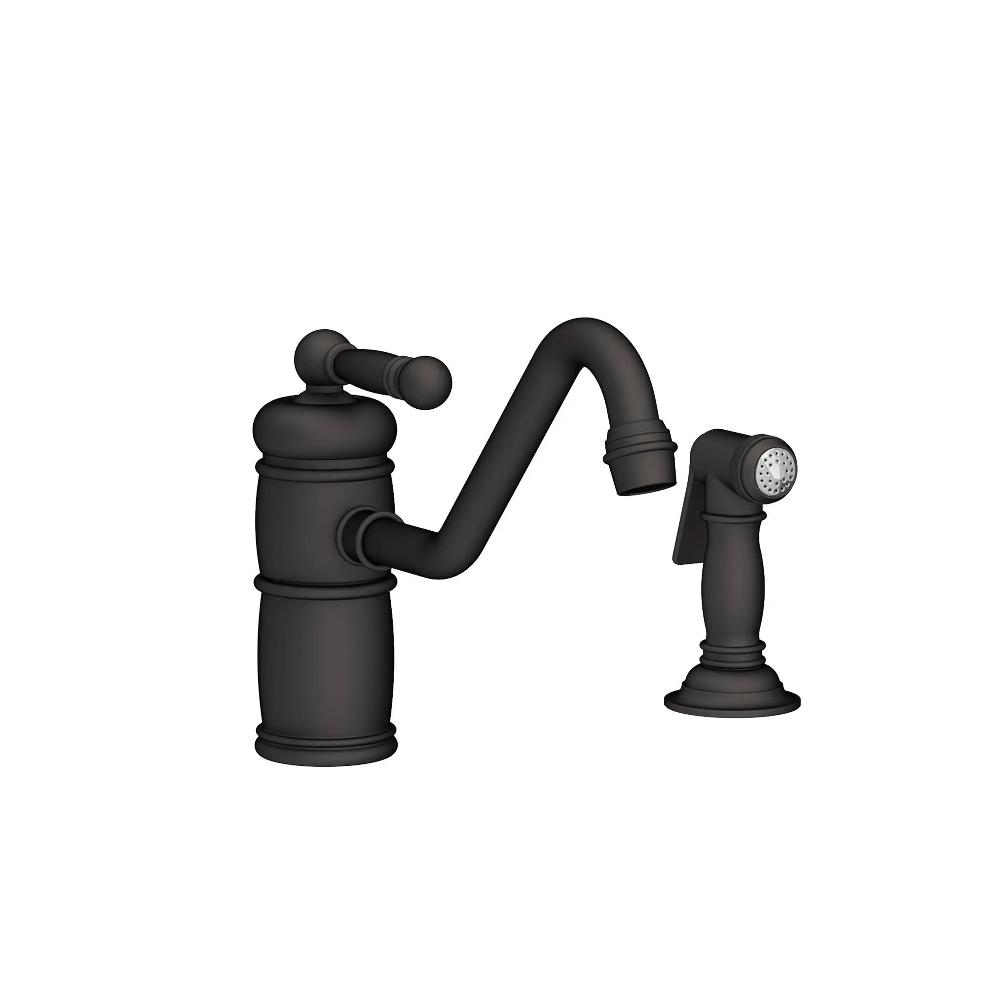 Newport Brass Nadya Single Handle Kitchen Faucet with Side Spray by Newport Brass