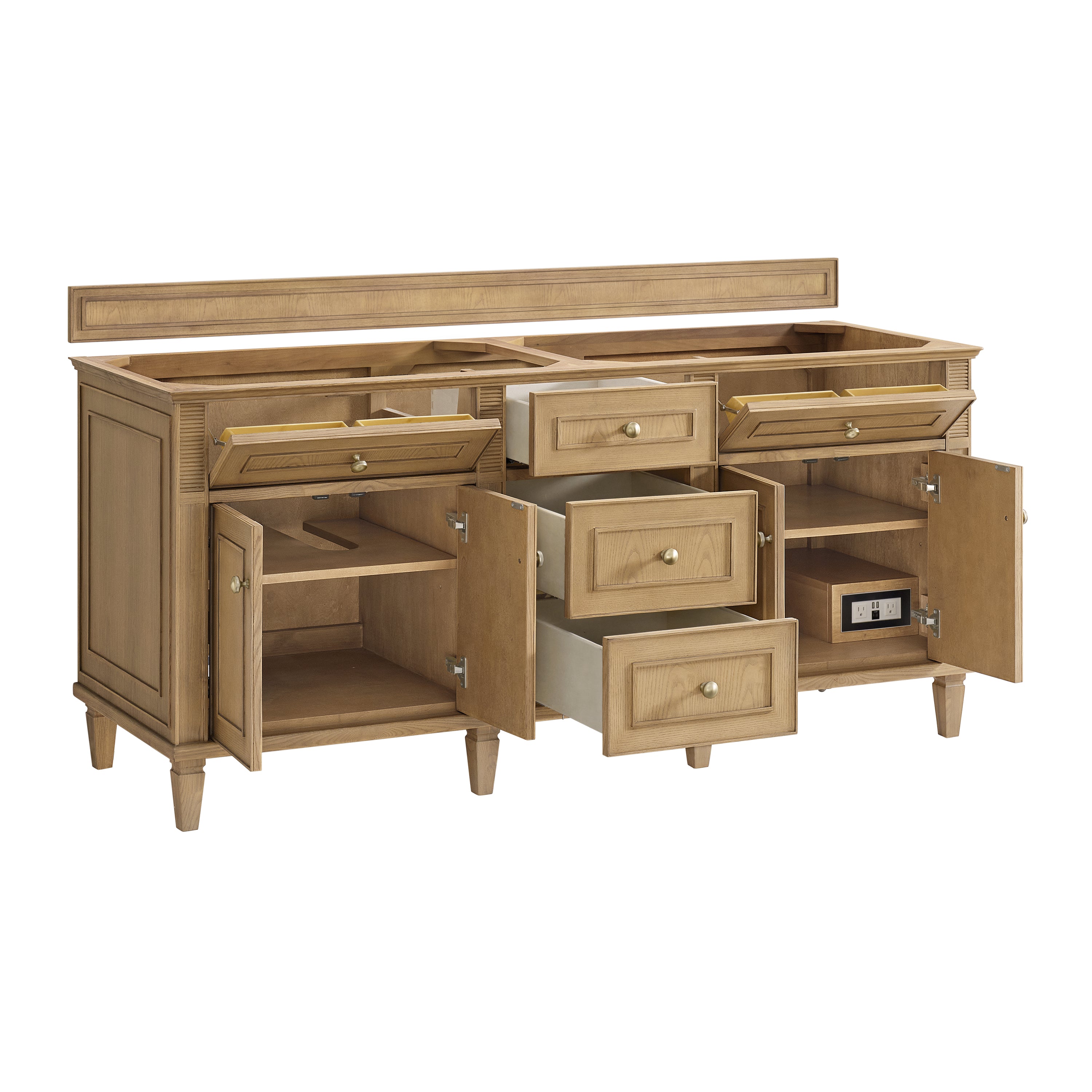 arctic fall solid surface top vanity