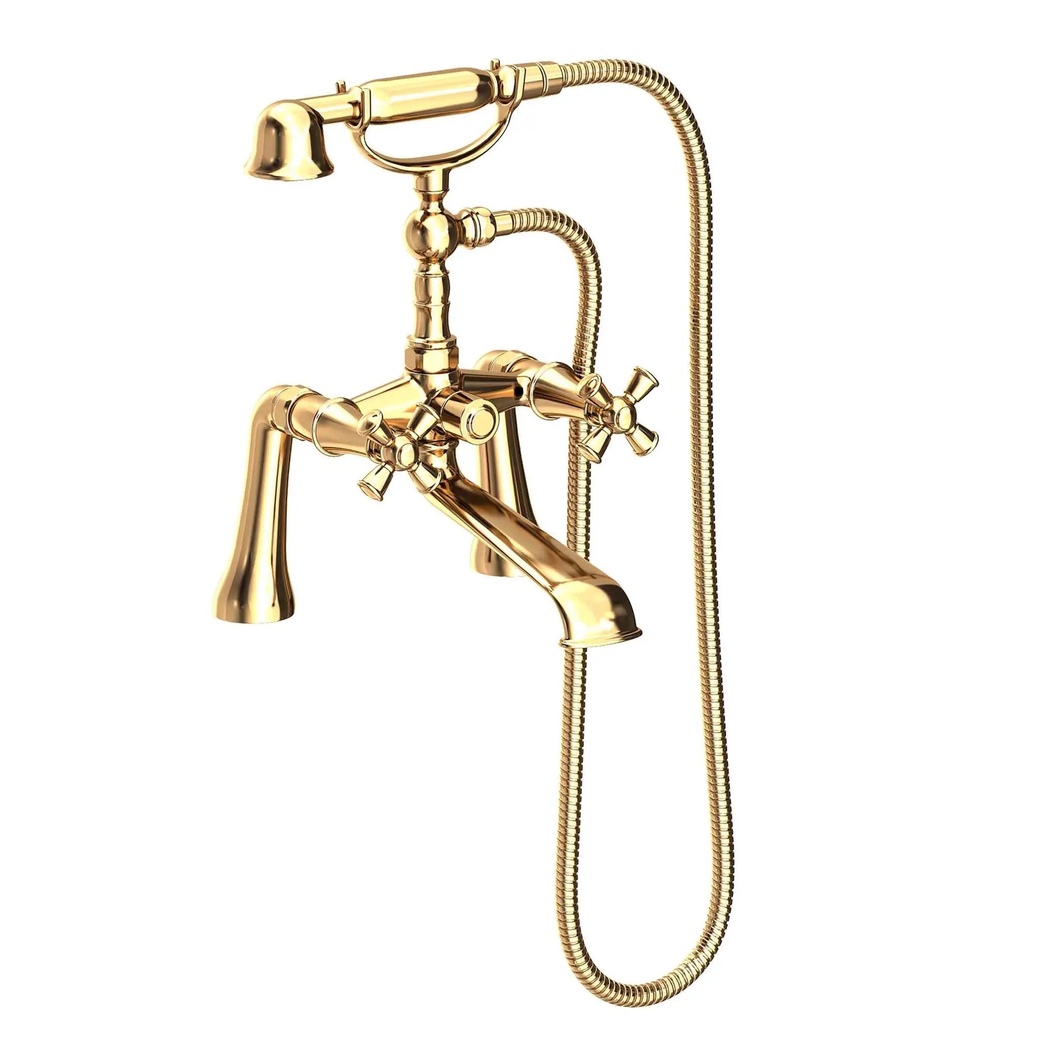 Newport Brass Aylesbury Exposed Tub & Hand Shower Set - Deck Mount by Newport Brass