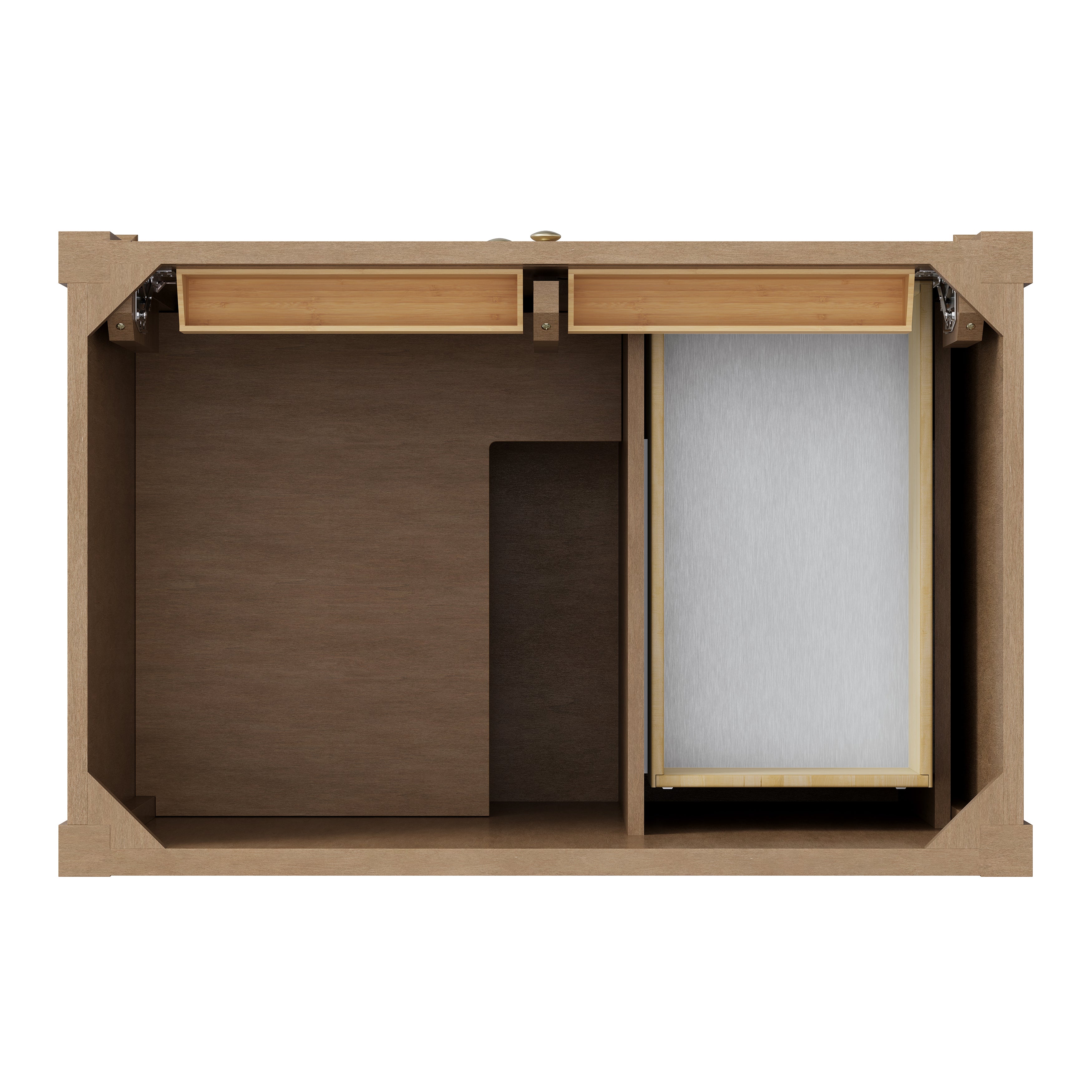 pecan vanity