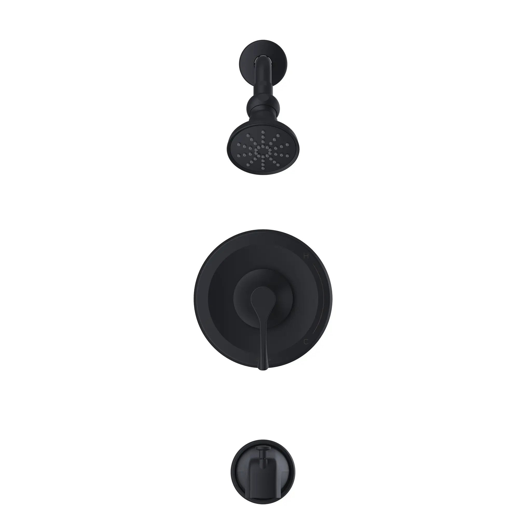 Danze by Gerber Antioch 1H Tub and Shower Trim Kit w/ Diverter on Spout and Treysta Cartridge 1.75gpm by Danze