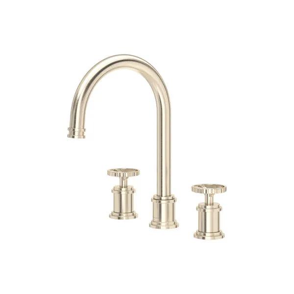 Rohl Perrin & Rowe Armstrong Widespread Lavatory Faucet with C-Spout by Rohl