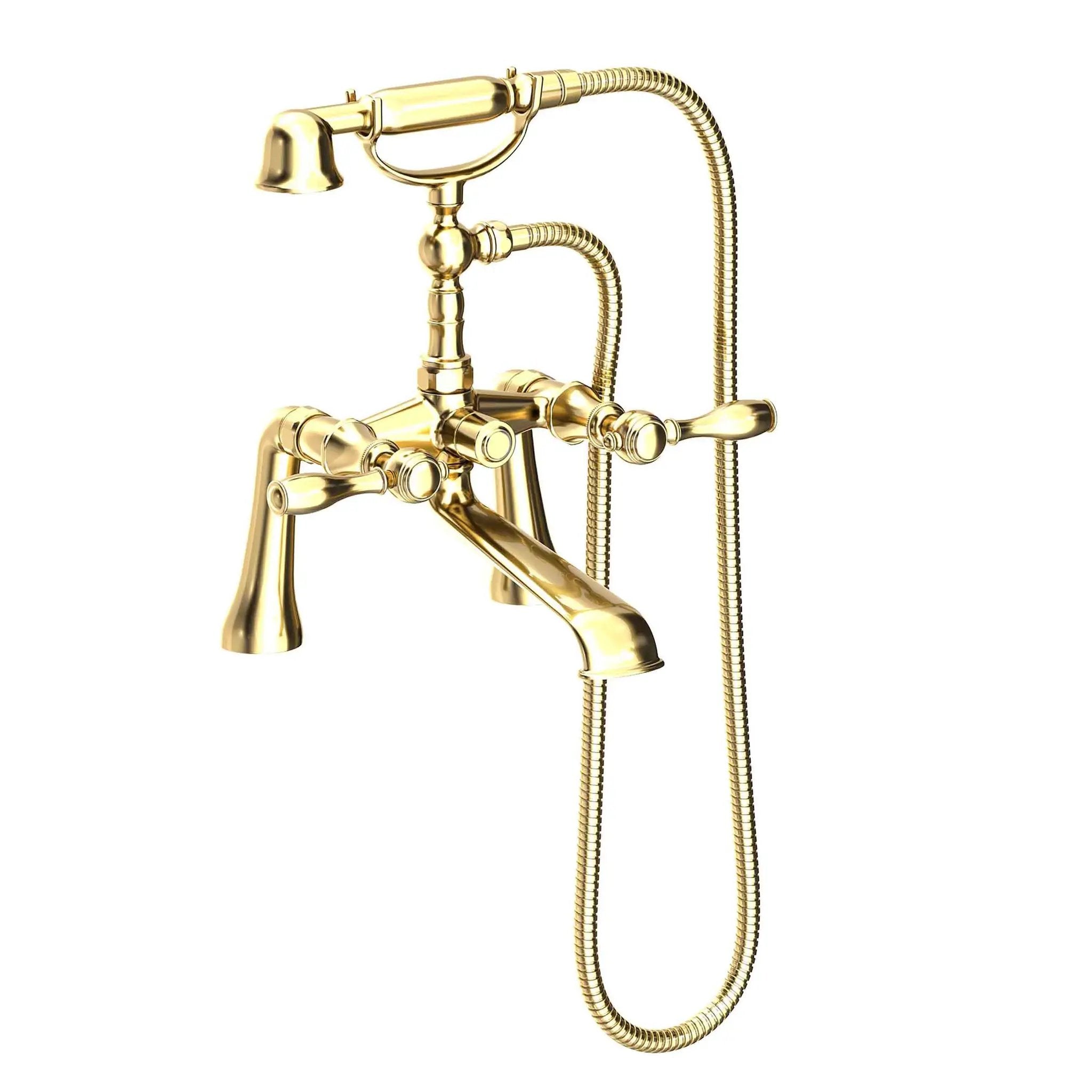Newport Brass Victoria Exposed Tub & Hand Shower Set - Deck Mount by Newport Brass