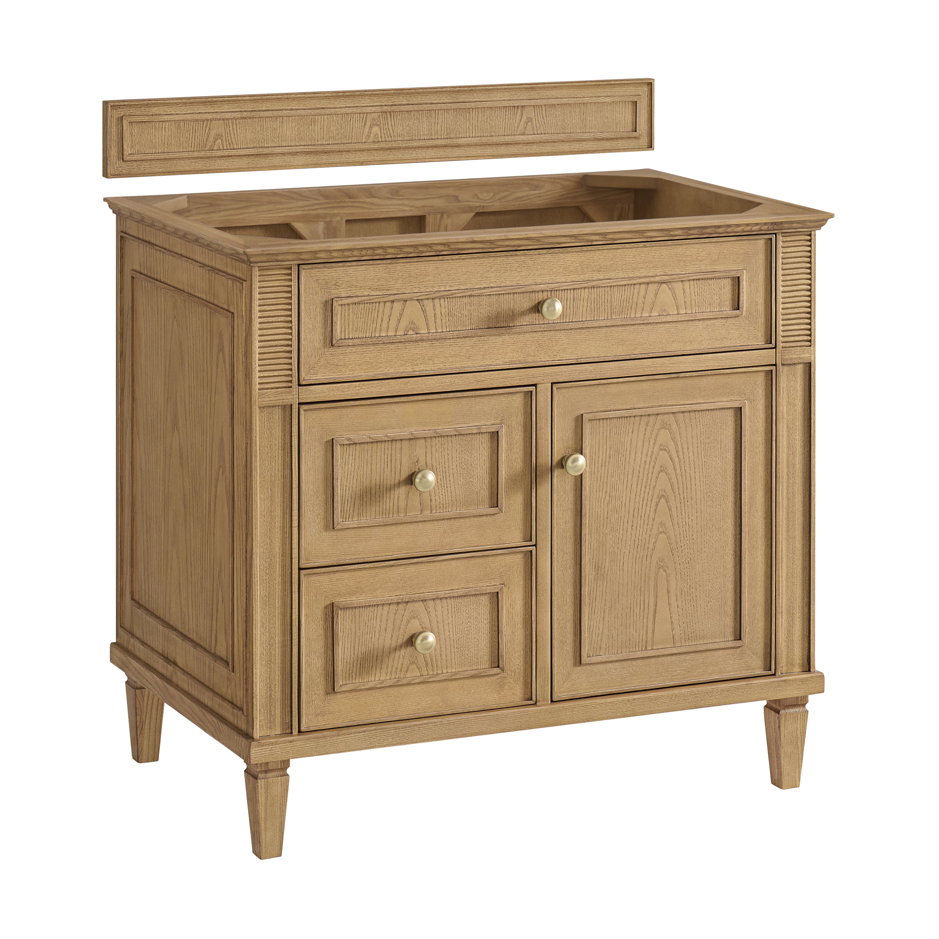 James Martin Vanities Lorelai 36" Single Vanity - Light Natural Oak