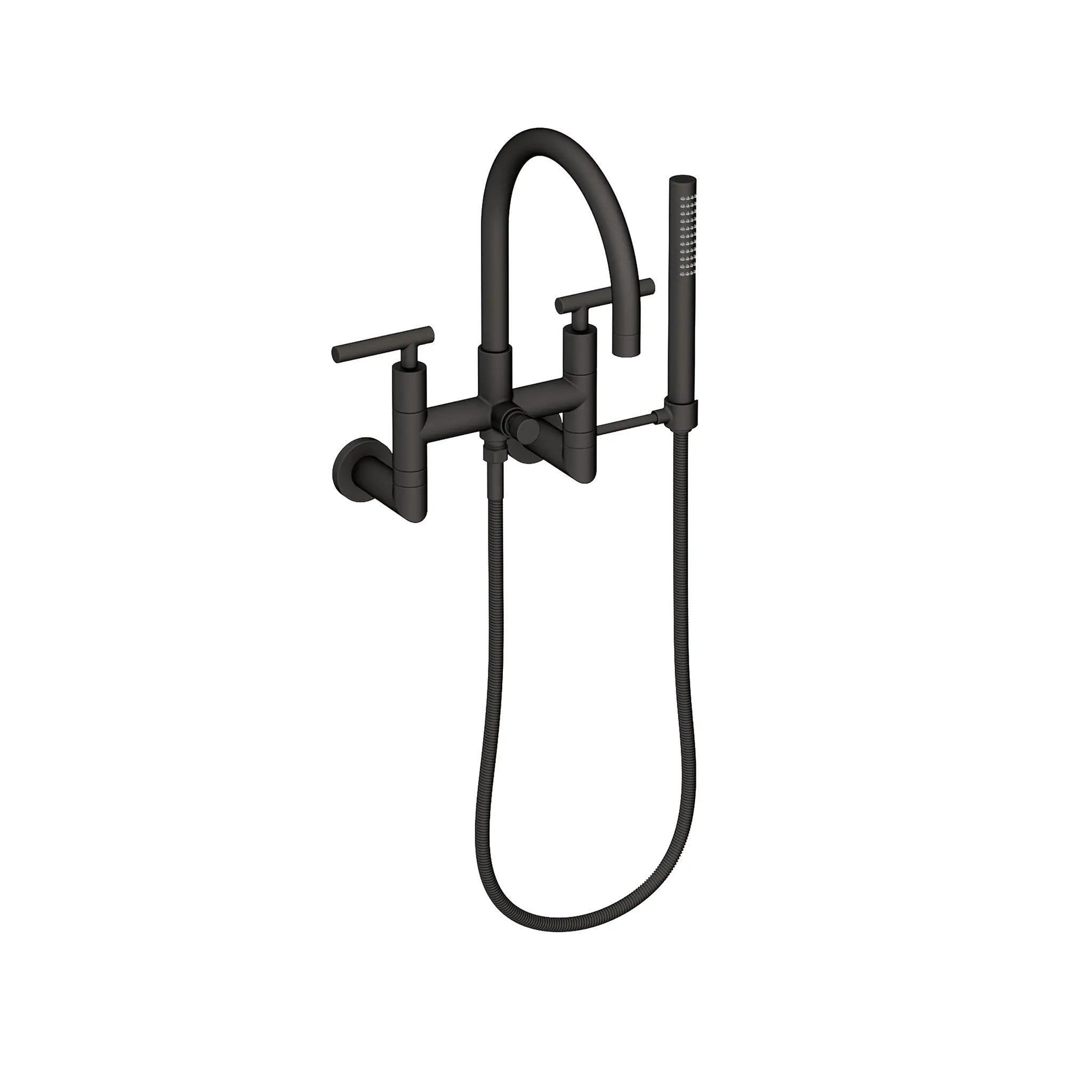 Newport Brass East Linear Exposed Tub & Hand Shower Set - Wall Mount by Newport Brass