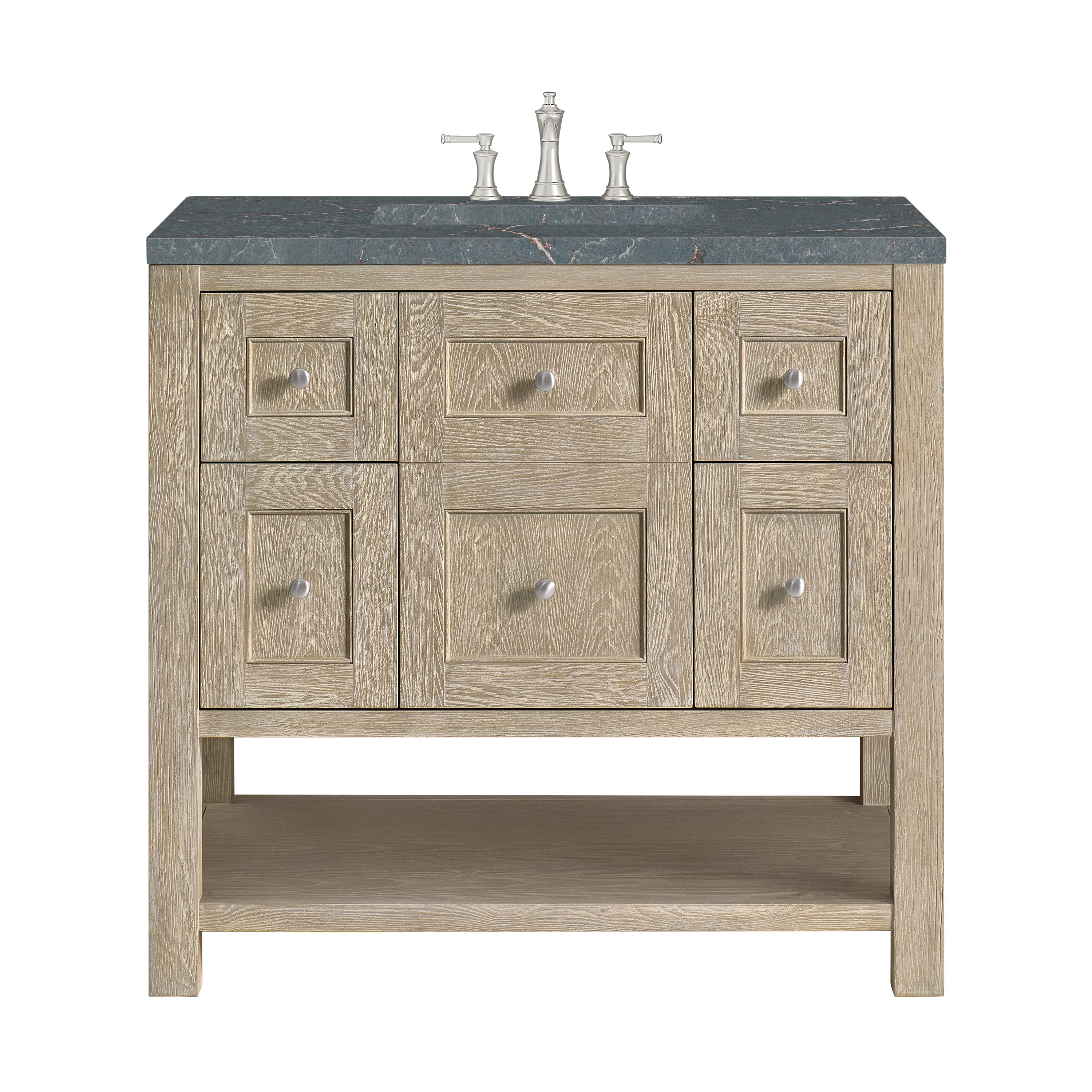 James Martin Vanities Breckenridge 36" Single Vanity - Whitewashed Oak