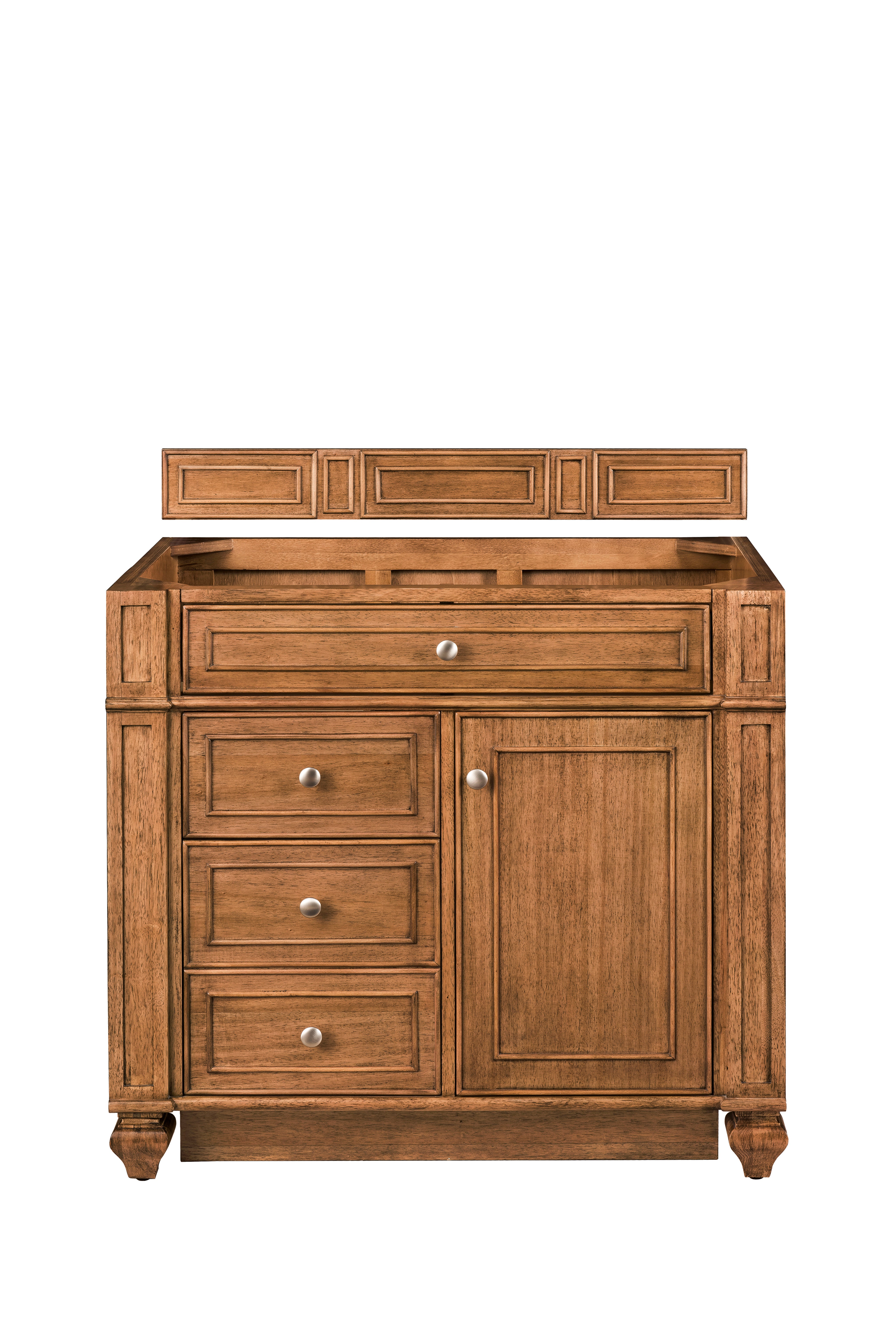 James Martin Vanities Bristol 36" Single Vanity - Saddle Brown