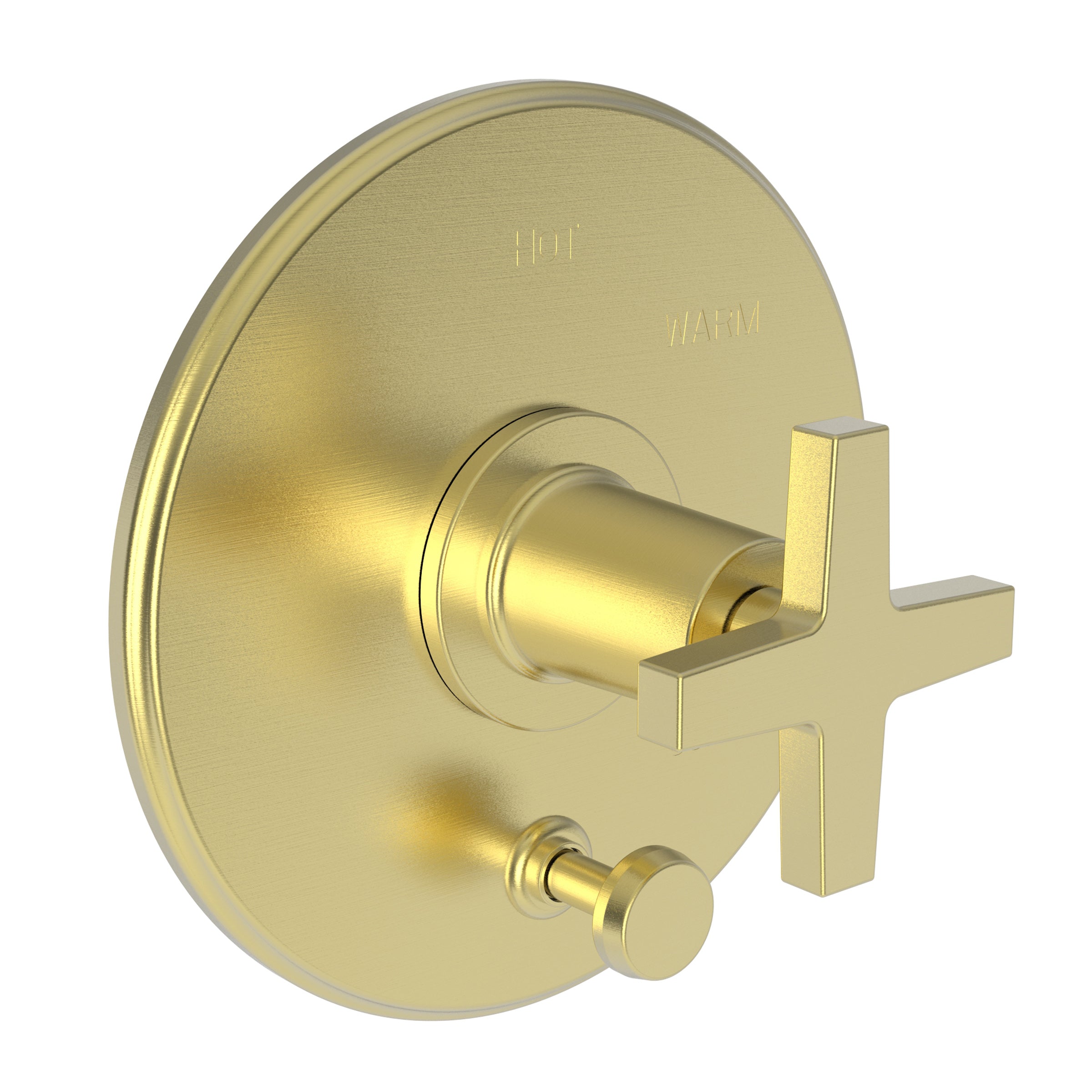 Newport Brass Dorrance Balanced Pressure Tub & Shower Diverter Plate with Handle. Less Showerhead, arm and flange.
