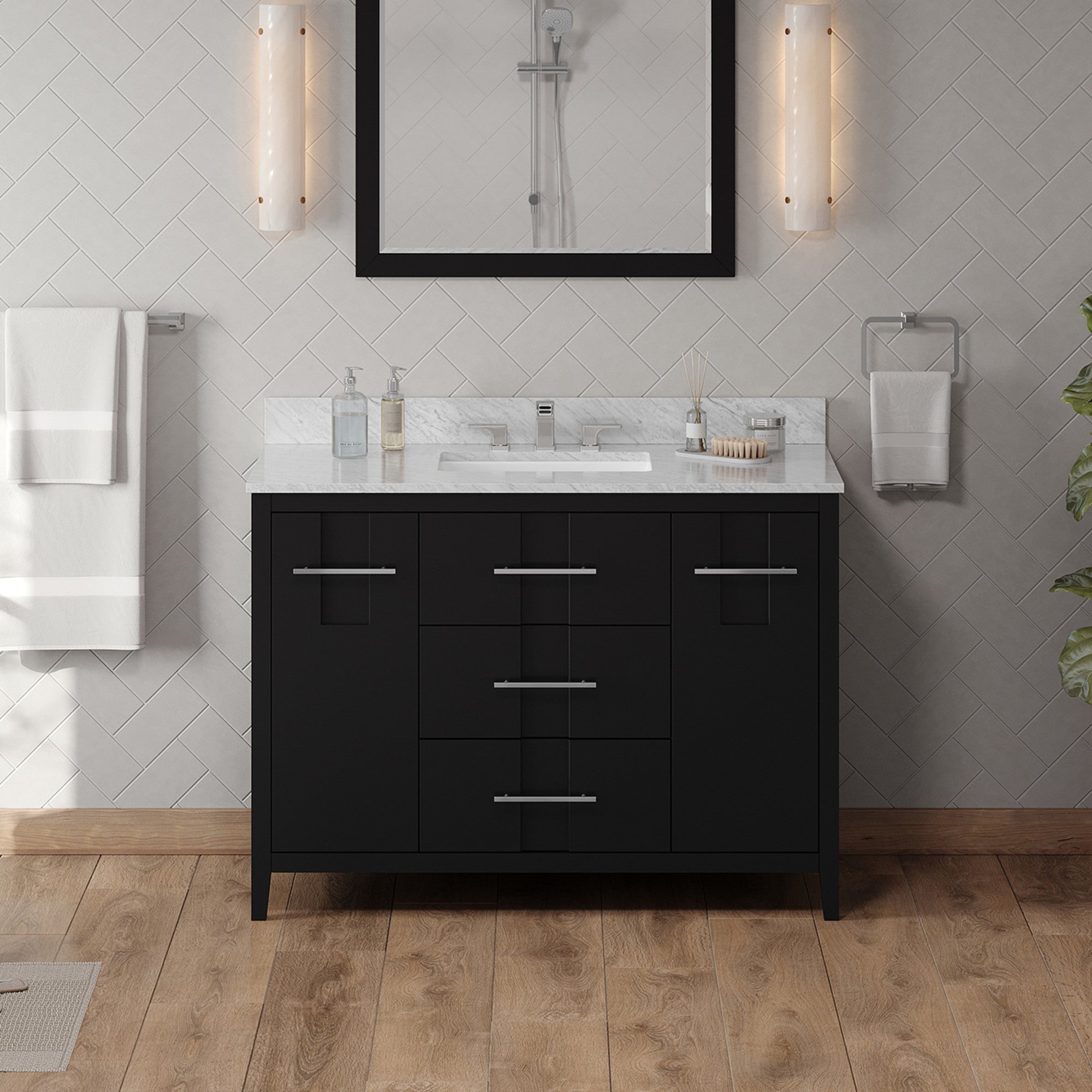 Jeffrey Alexander 48" Katara Vanity Set