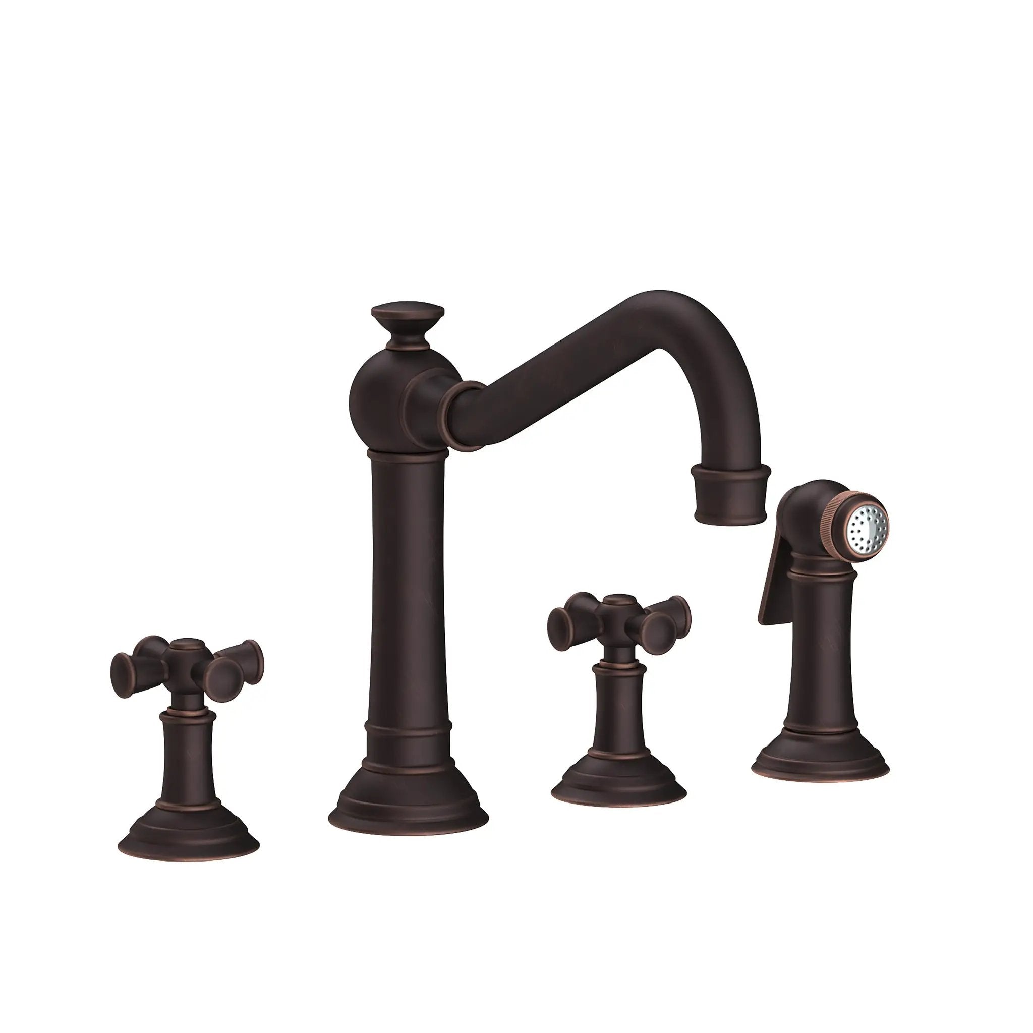 Newport Brass Jacobean Kitchen Faucet with Side Spray by Newport Brass