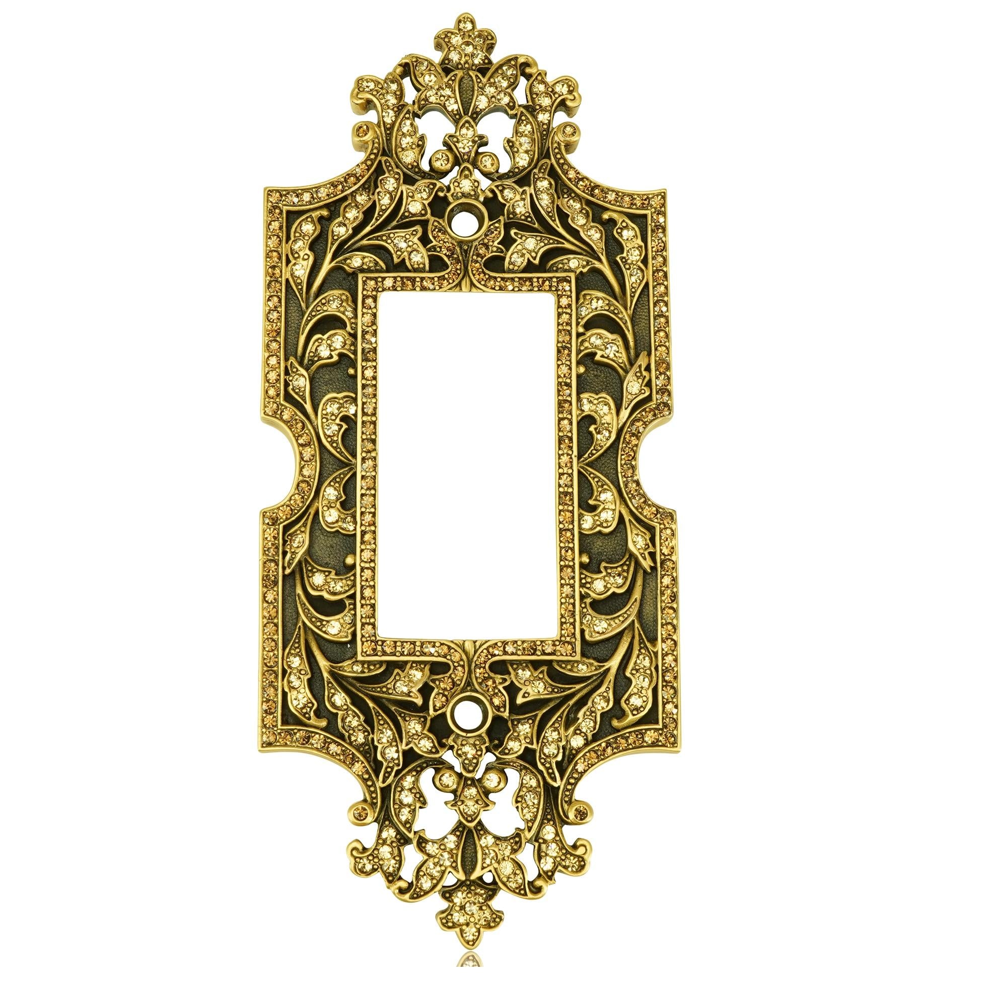 museum gold cover plate