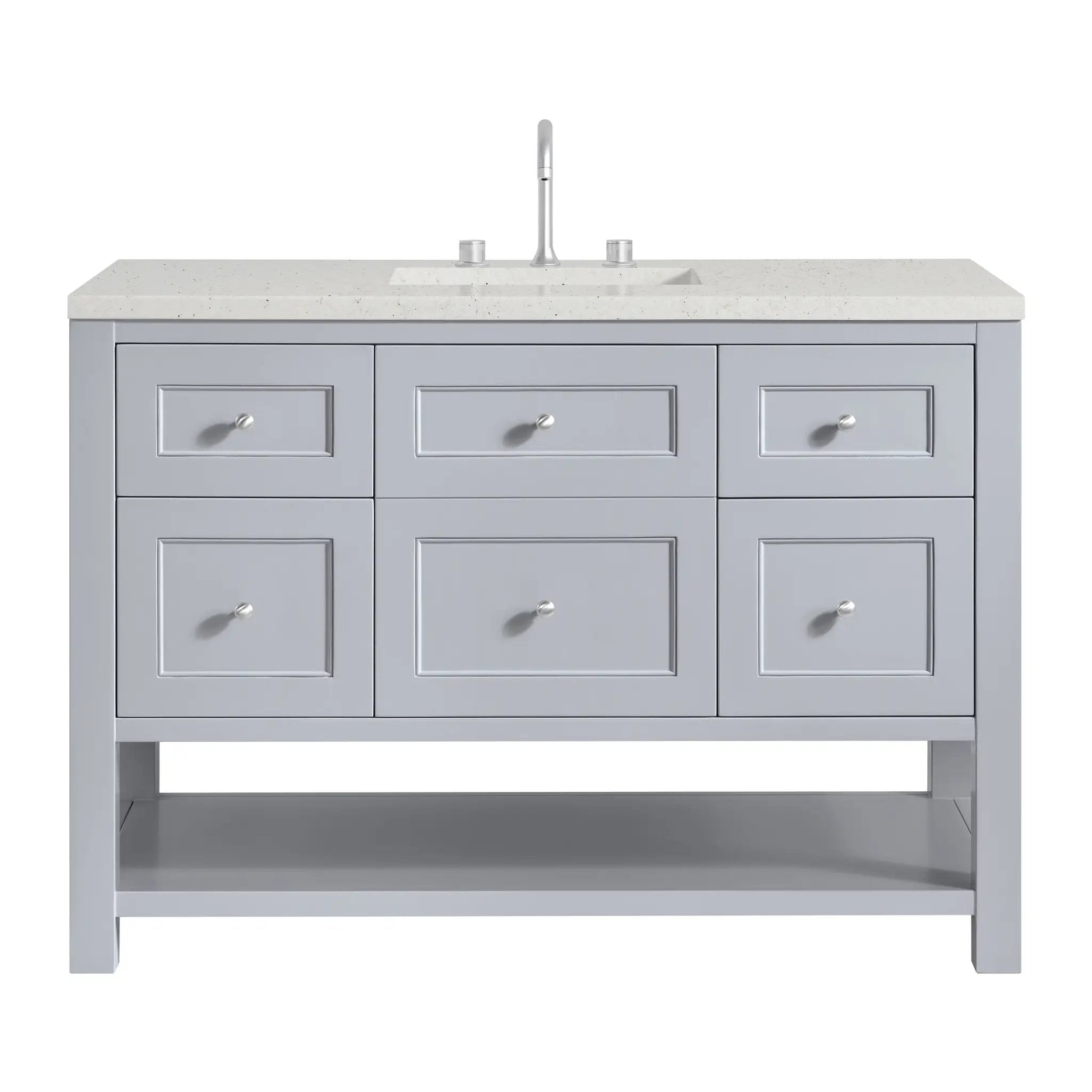 James Martin Breckenridge 48" Single Vanity Set - Serenity Blue by James Martin Vanities