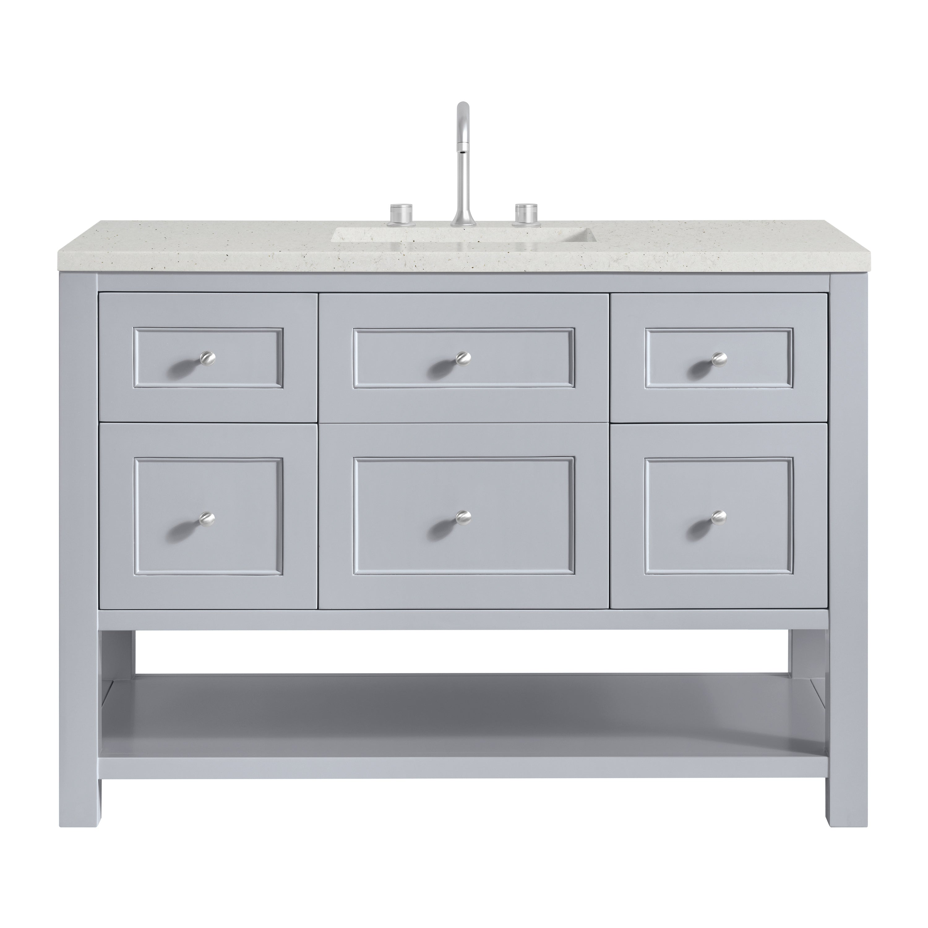 James Martin Vanities Breckenridge 48" Single Vanity - Serenity Blue