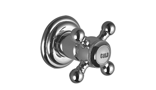 brushed dark brass volume control valve