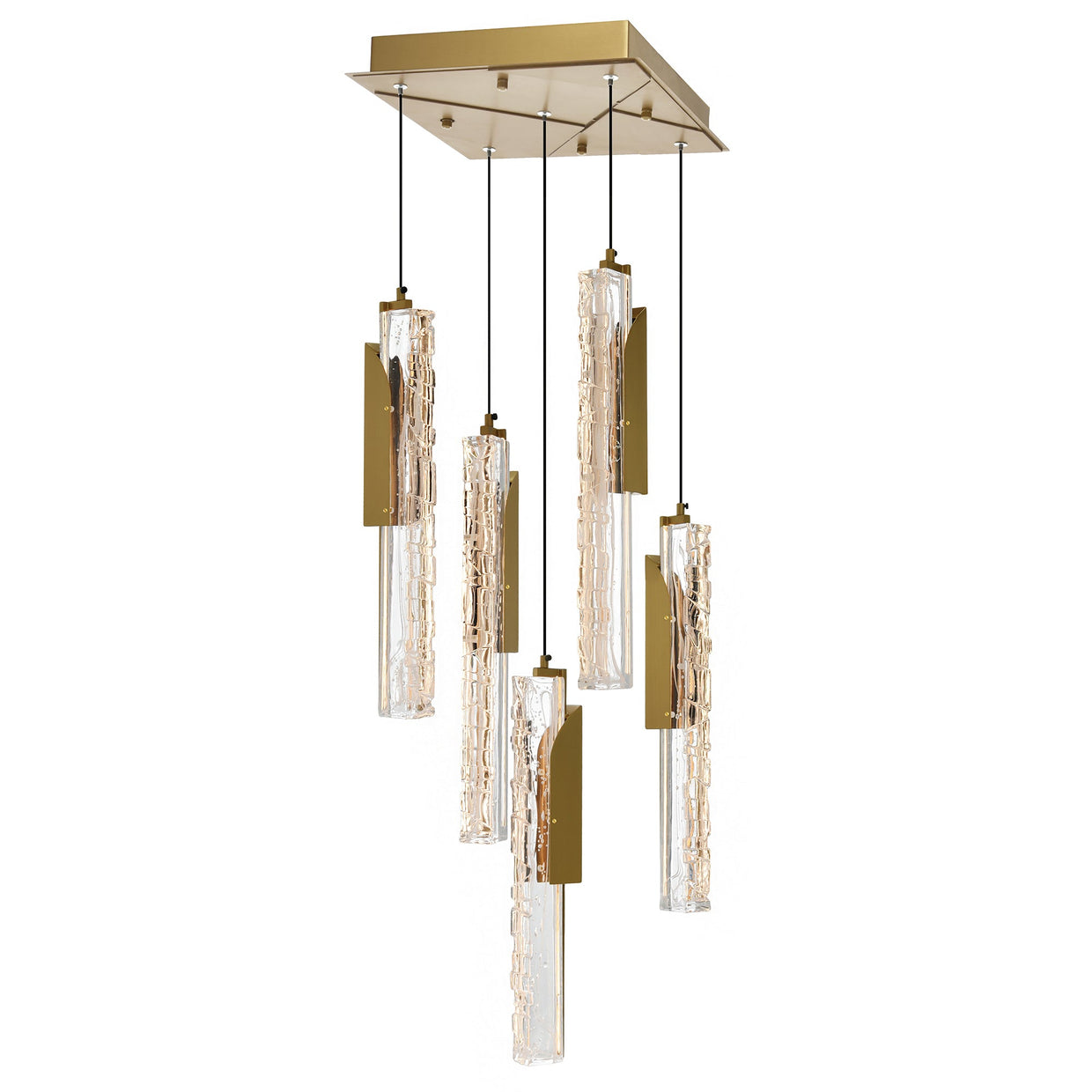CWI Lighting Valira Integrated LED 12" Mini Pendant with Handcrafted Glass